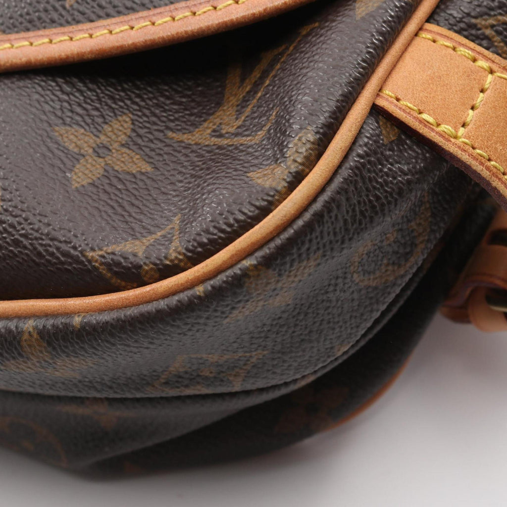Louis Vuitton Brown Monogram Coated Canvas Leather Handbag Shoulder Bag