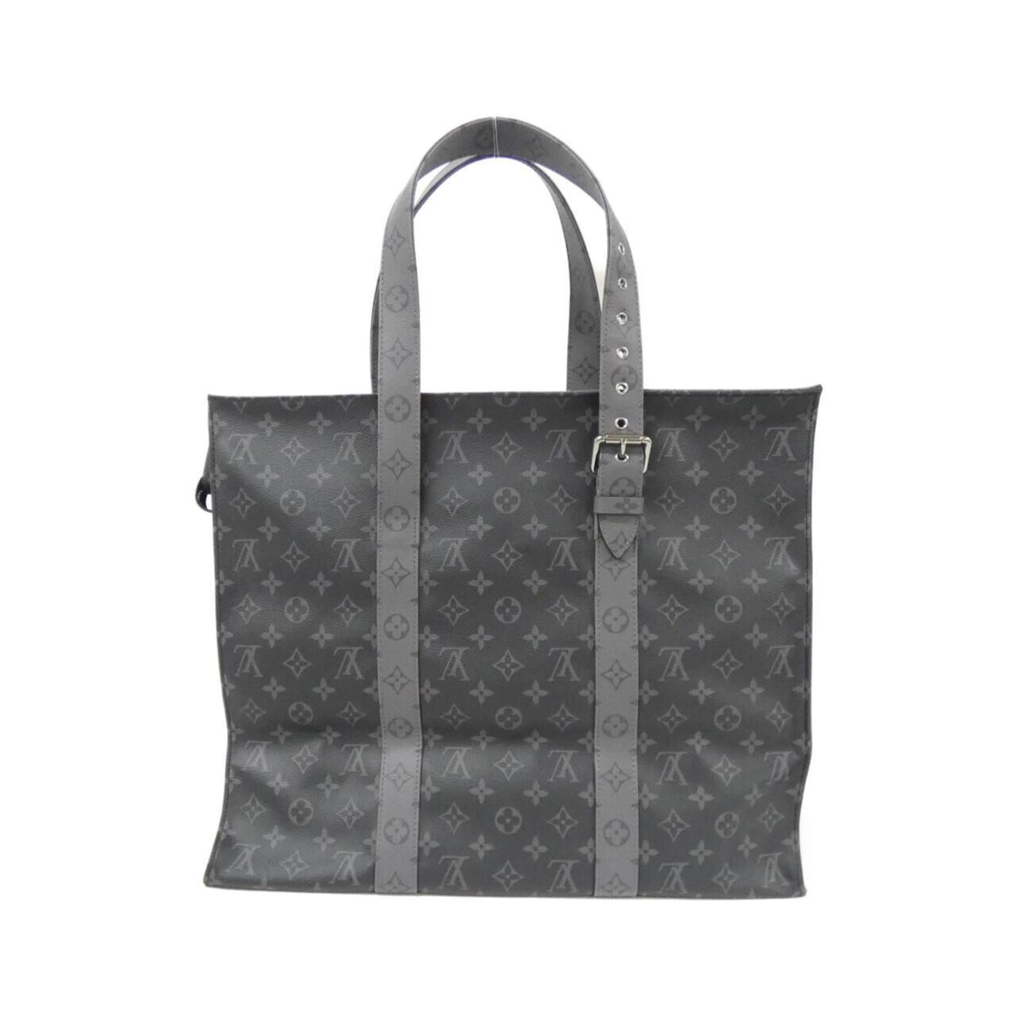 Louis Vuitton Black Coated Canvas Handbag