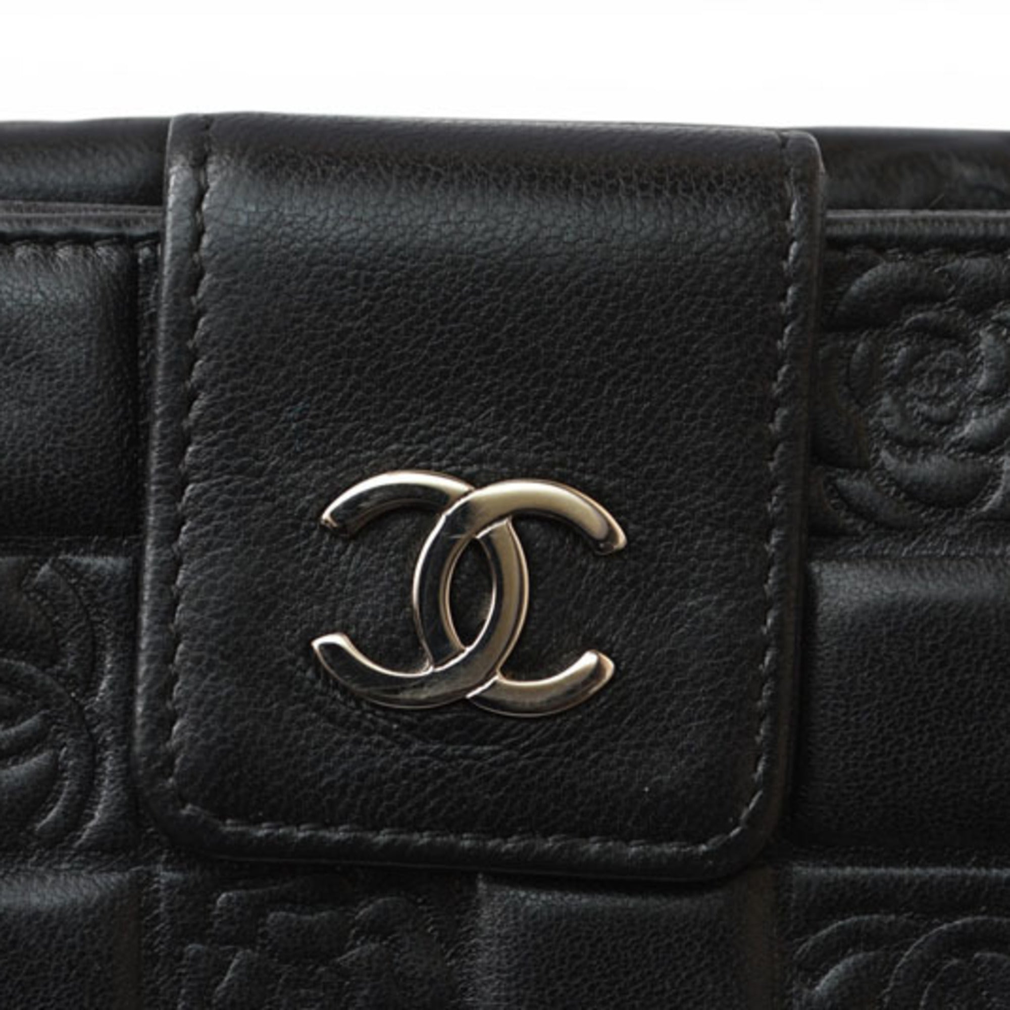 Chanel Black Leather Wallet (Bi-Fold)