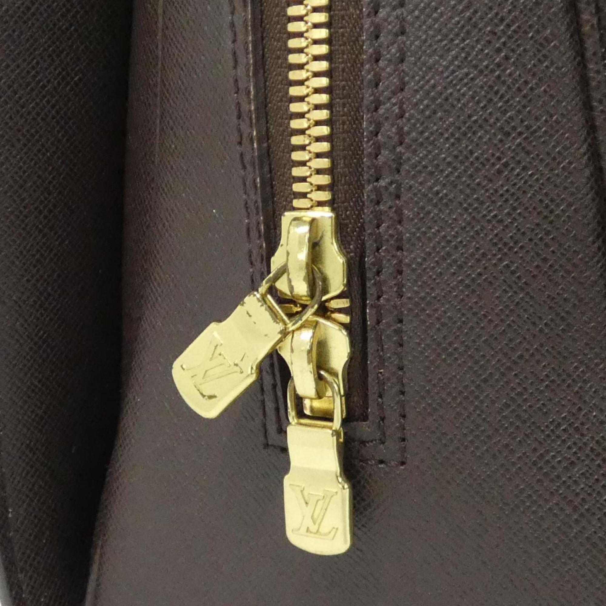 Louis Vuitton Ebene Coated Canvas Handbag