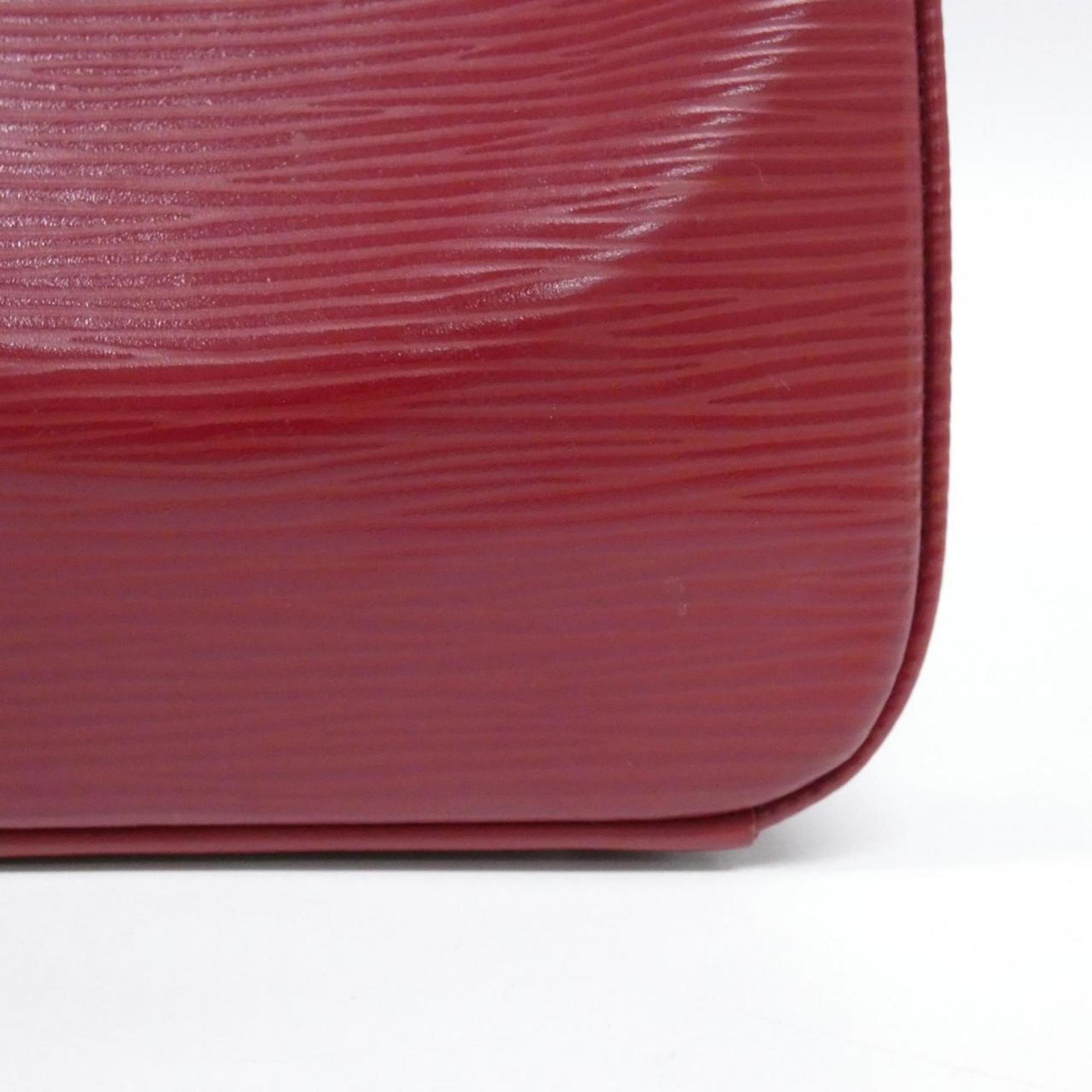 Louis Vuitton Ruby Leather Handbag