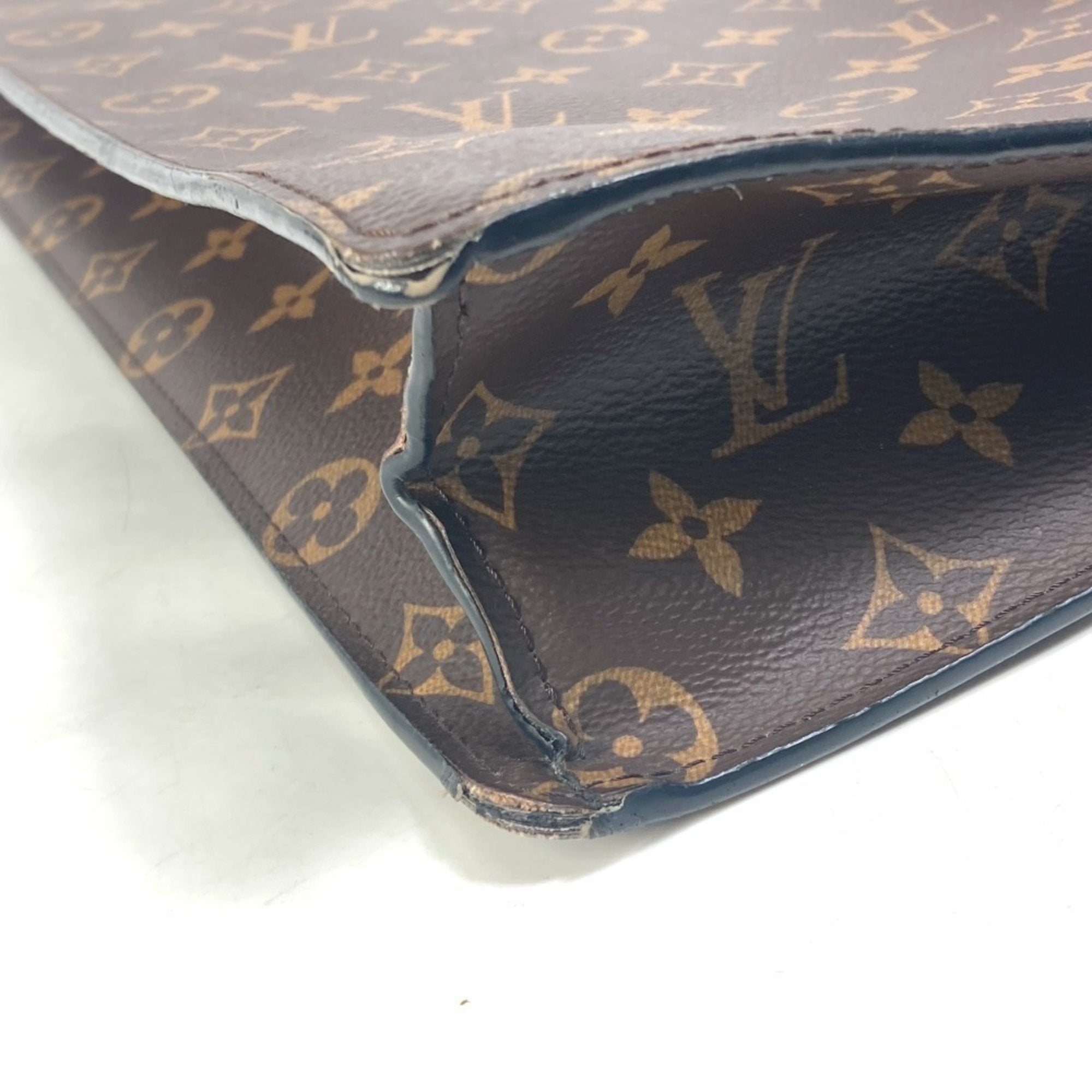 Louis Vuitton Brown Galle Monogram Monogram Shoulder Bag Tote Bag
