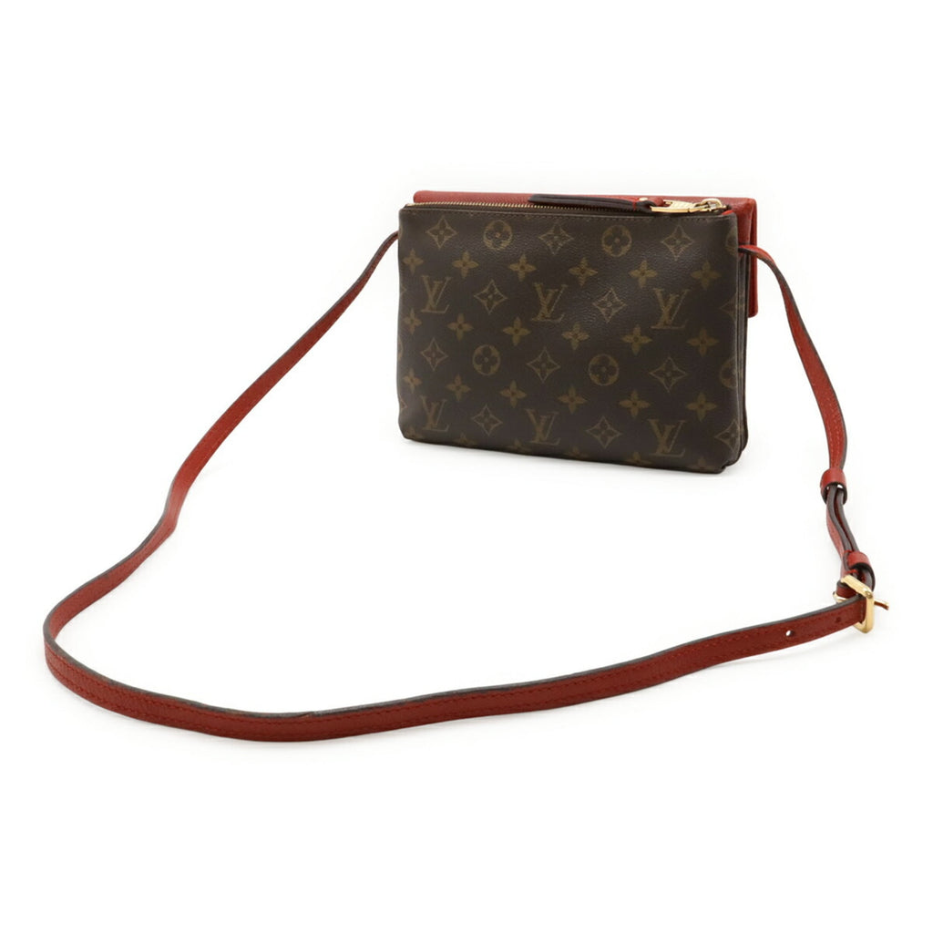 Louis Vuitton Cerise Monogram Canvas Leather Pochette Shoulder Bag
