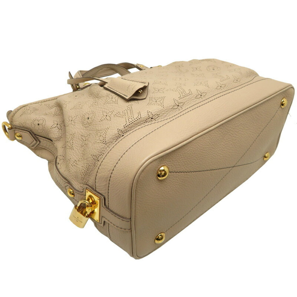 Louis Vuitton Beige Monogram Leather Handbag