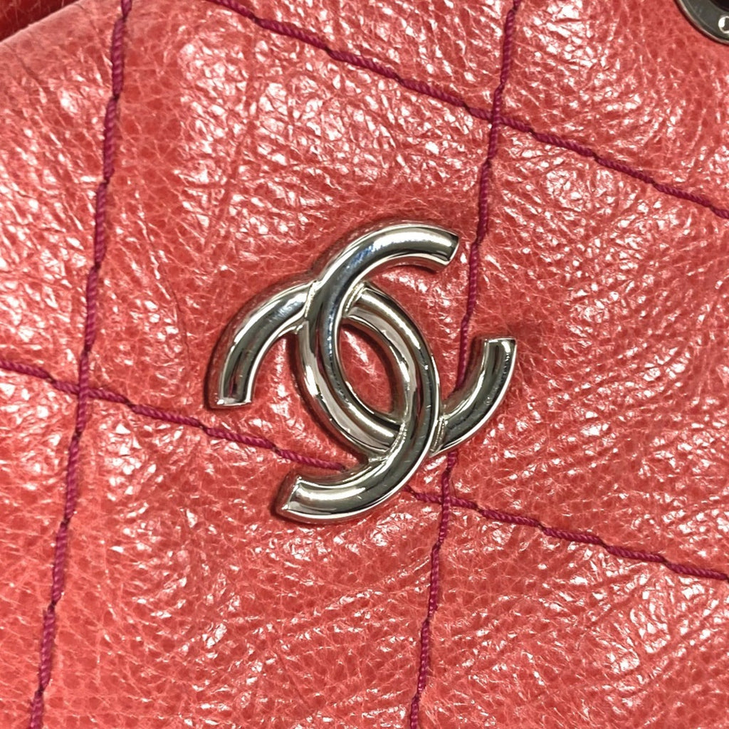Chanel On The Road Pink Caviar Leather Shoulder Bag Tote Bag