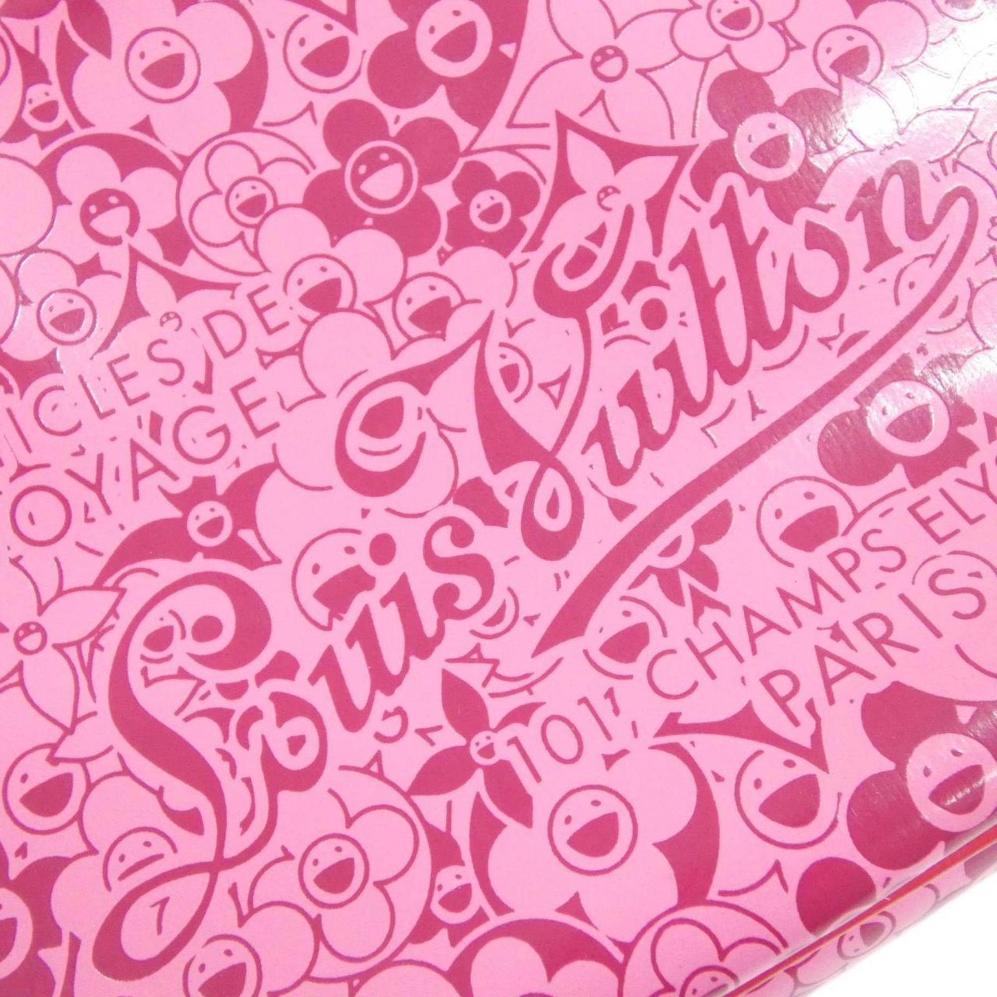Louis Vuitton Rose Pvc Pochette Pouch