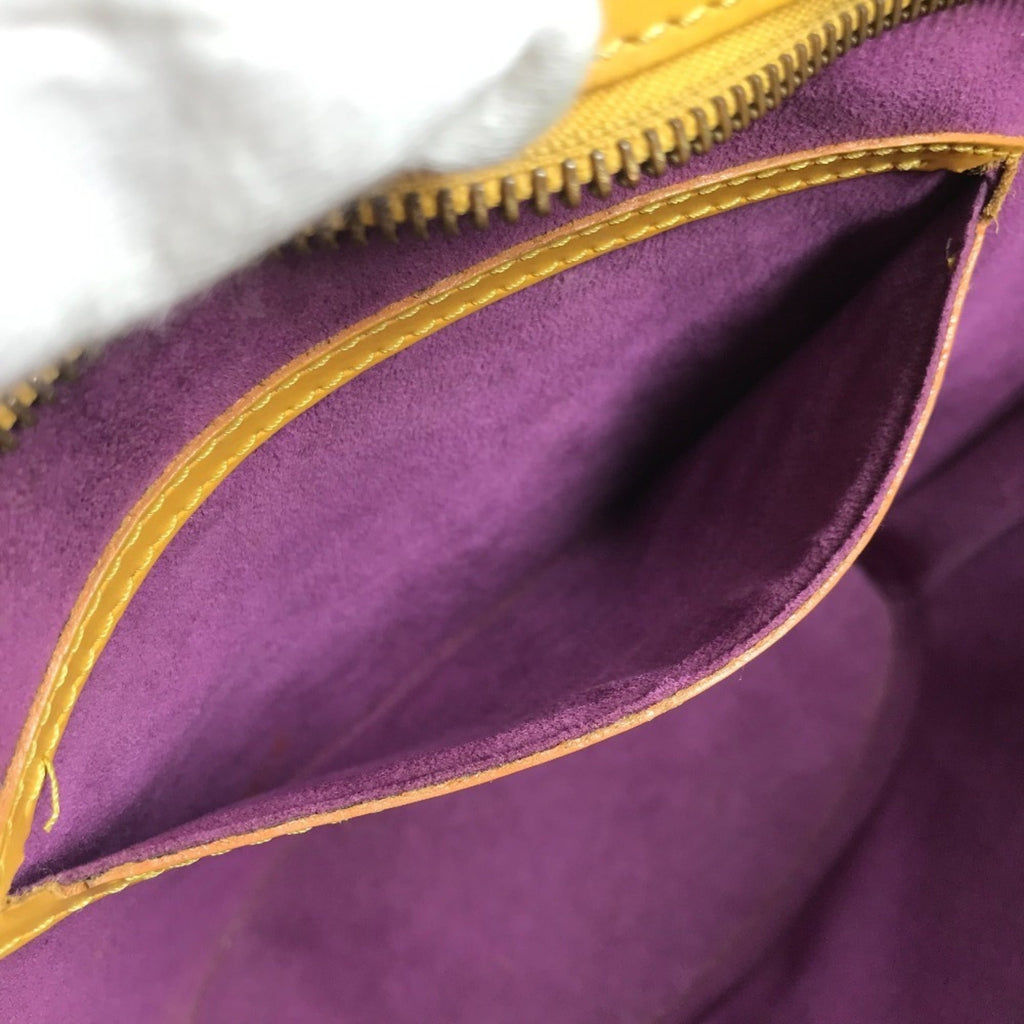 Louis Vuitton Yellow Epi Leather Handbag Tote Bag