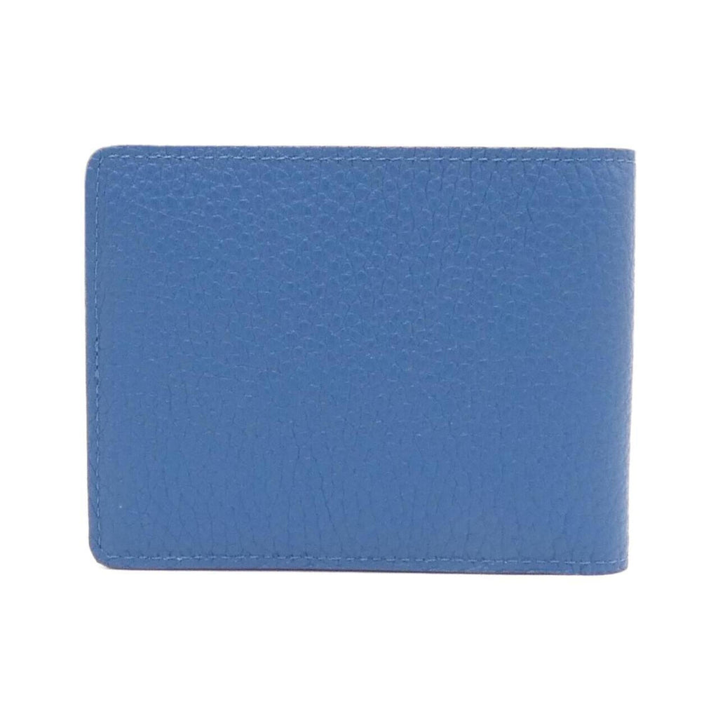 Louis Vuitton Blue Leather Long Bill Wallet