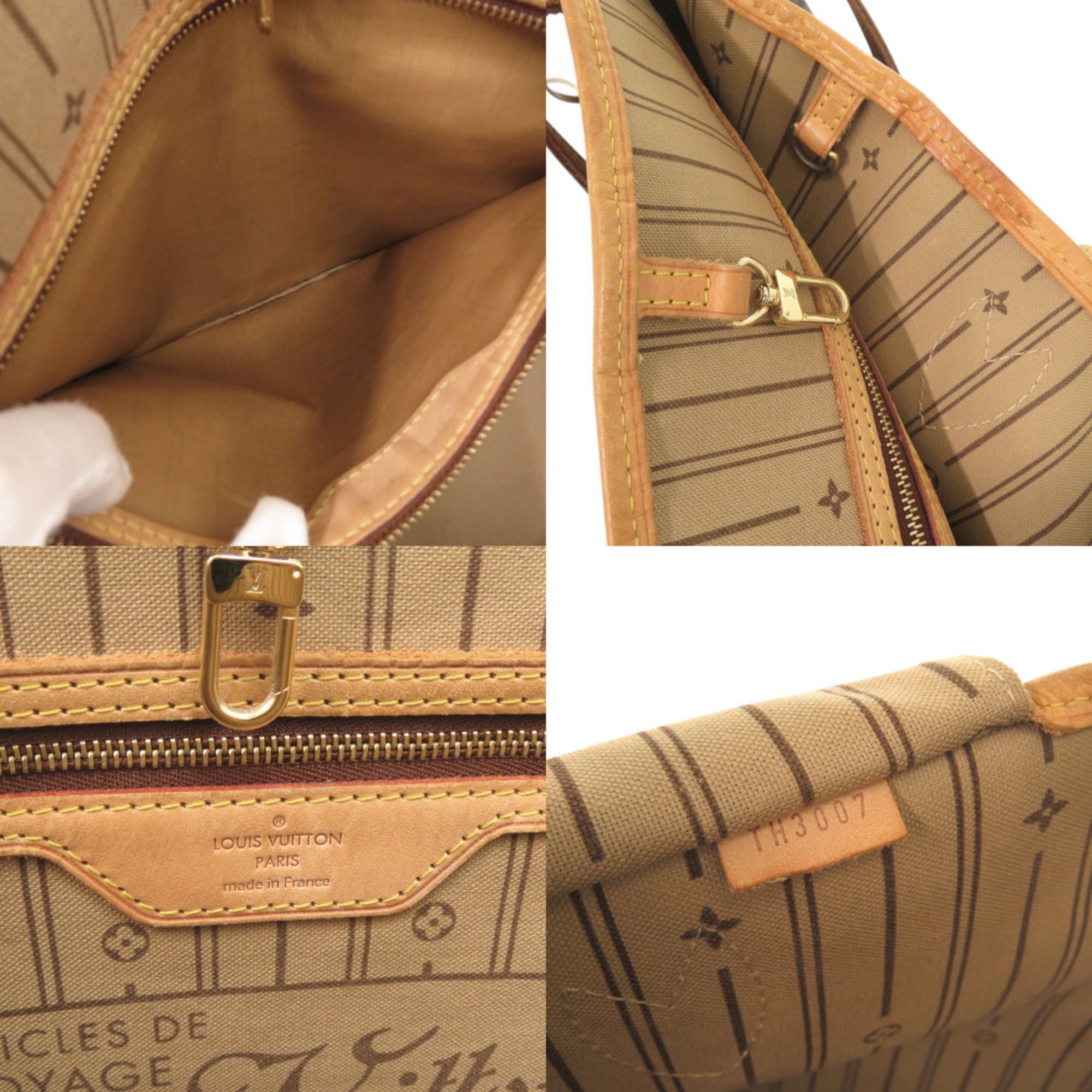 Louis Vuitton Brown Monogram Canvas Tote Bag