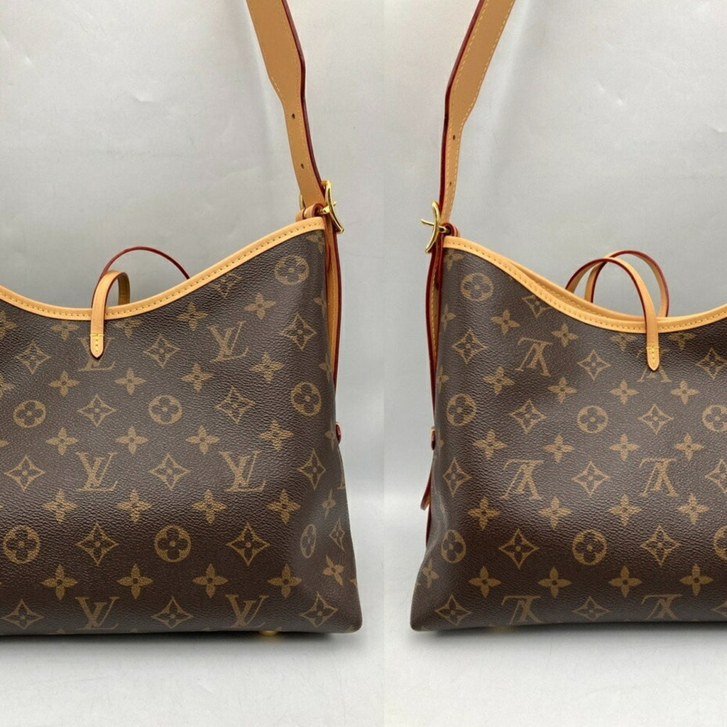 Louis Vuitton Brown Pvc Leather Shoulder Bag