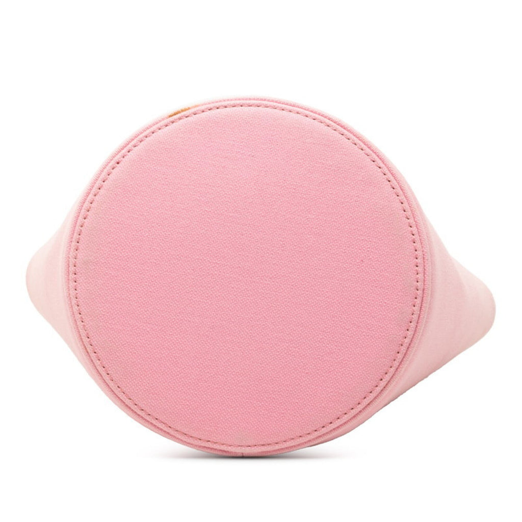 Balenciaga Pink Canvas Handbag Shoulder