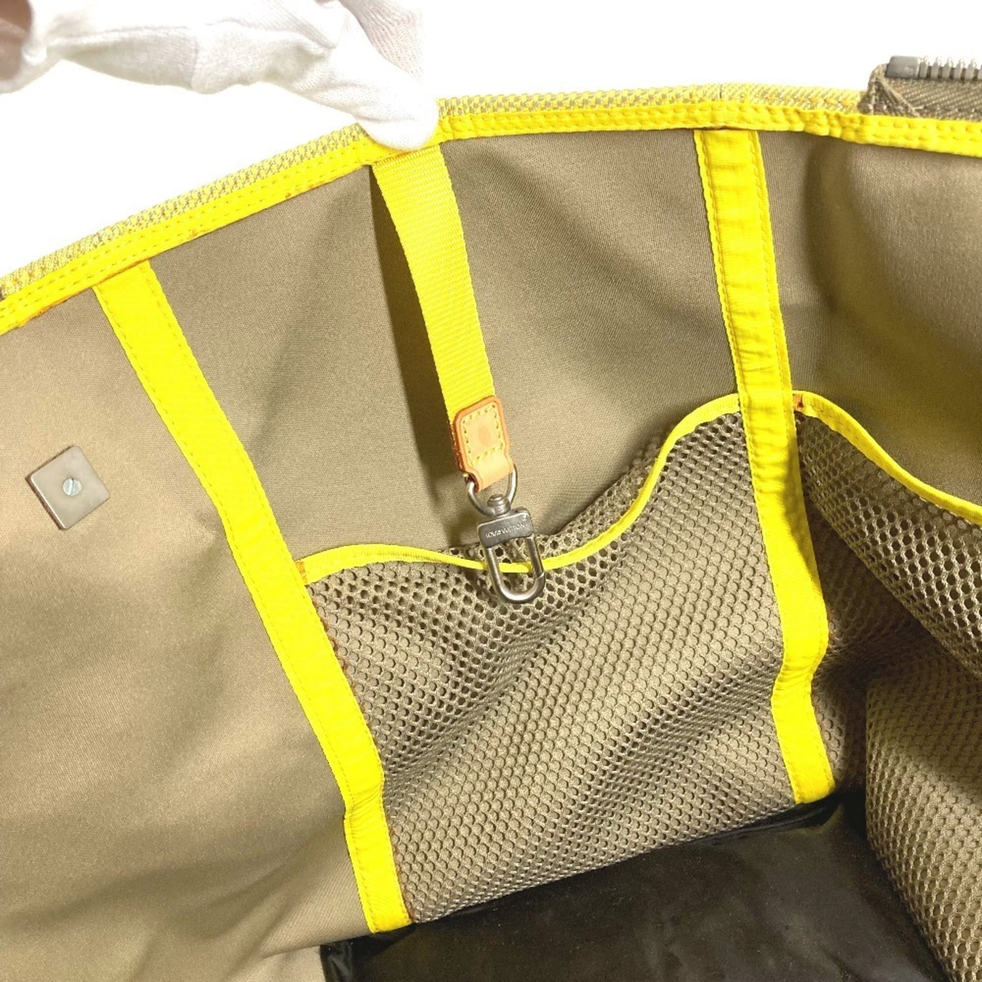 Louis Vuitton Damier Geant Yellow Damier Geant Boston Bag