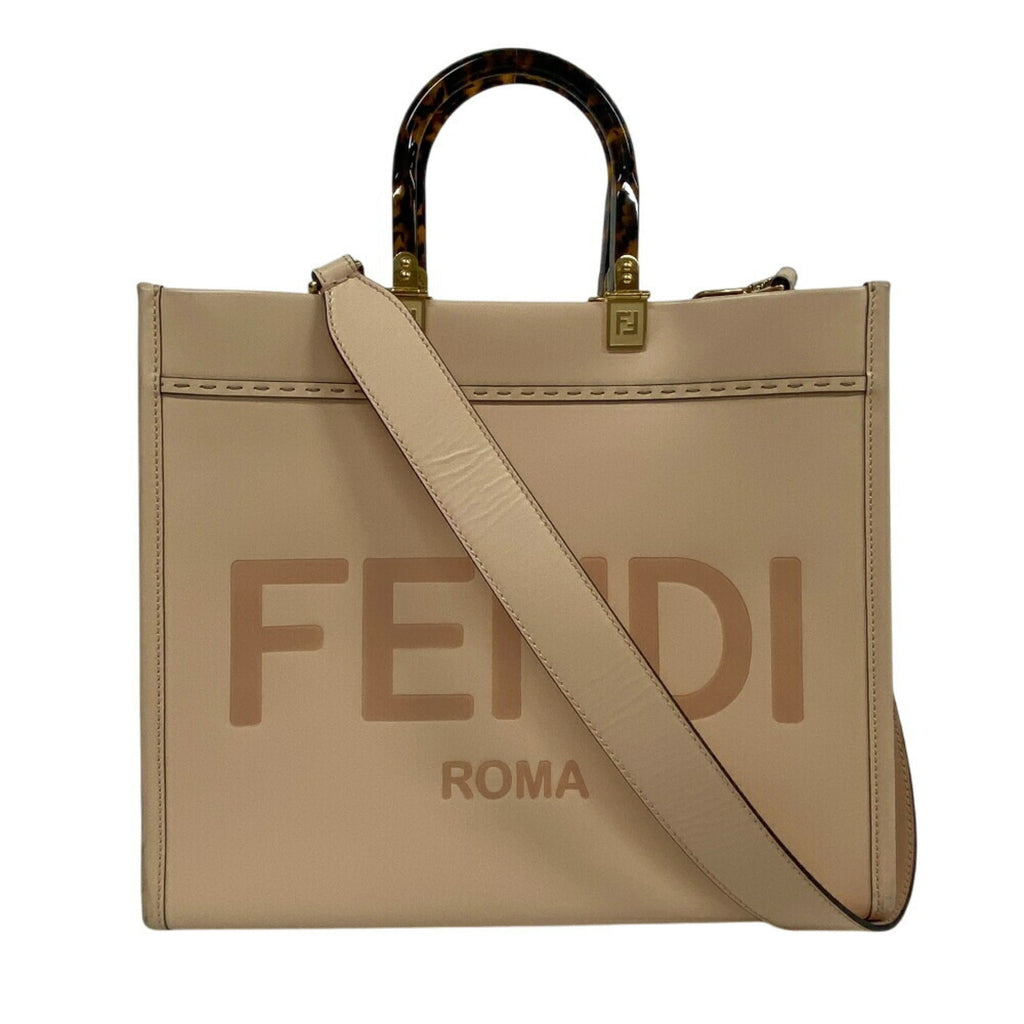 Fendi Pink Leather Handbag
