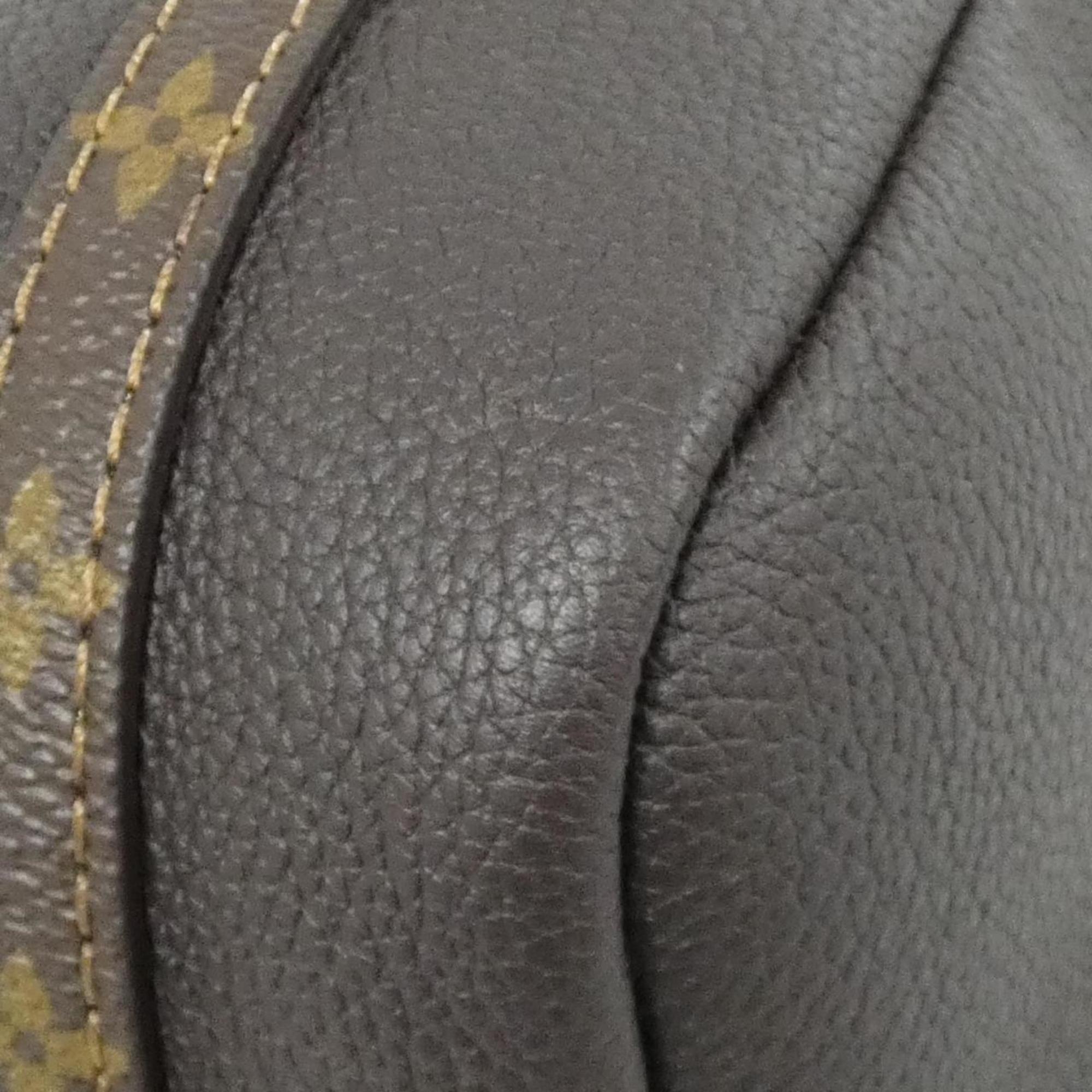 Louis Vuitton Acajou Leather Shoulder Bag