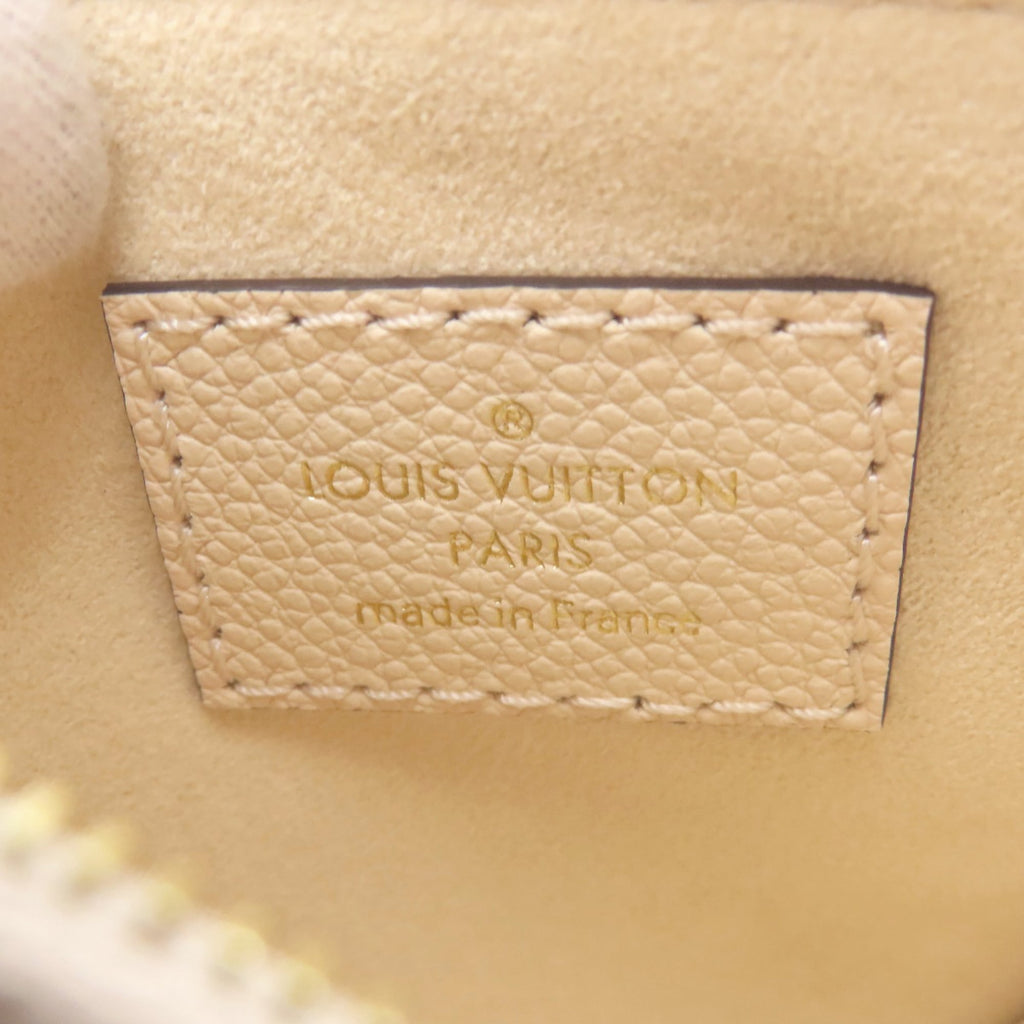 Louis Vuitton Cream Monogram Empreinte Handbag Pouch