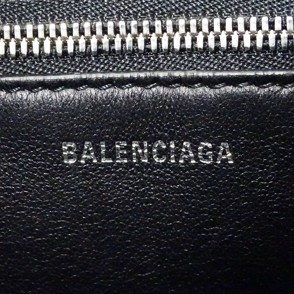 Balenciaga Black Faux Fur Handbag Shoulder