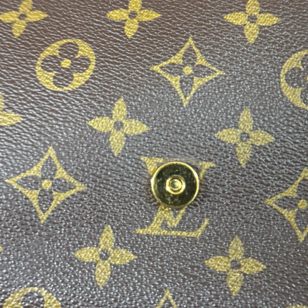 Louis Vuitton Brown Monogram Canvas Shoulder Bag
