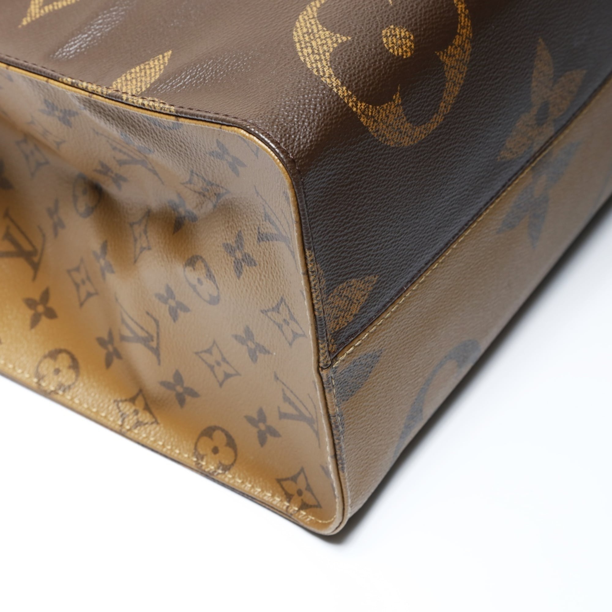 Louis Vuitton Brown Monogram Tote Bag