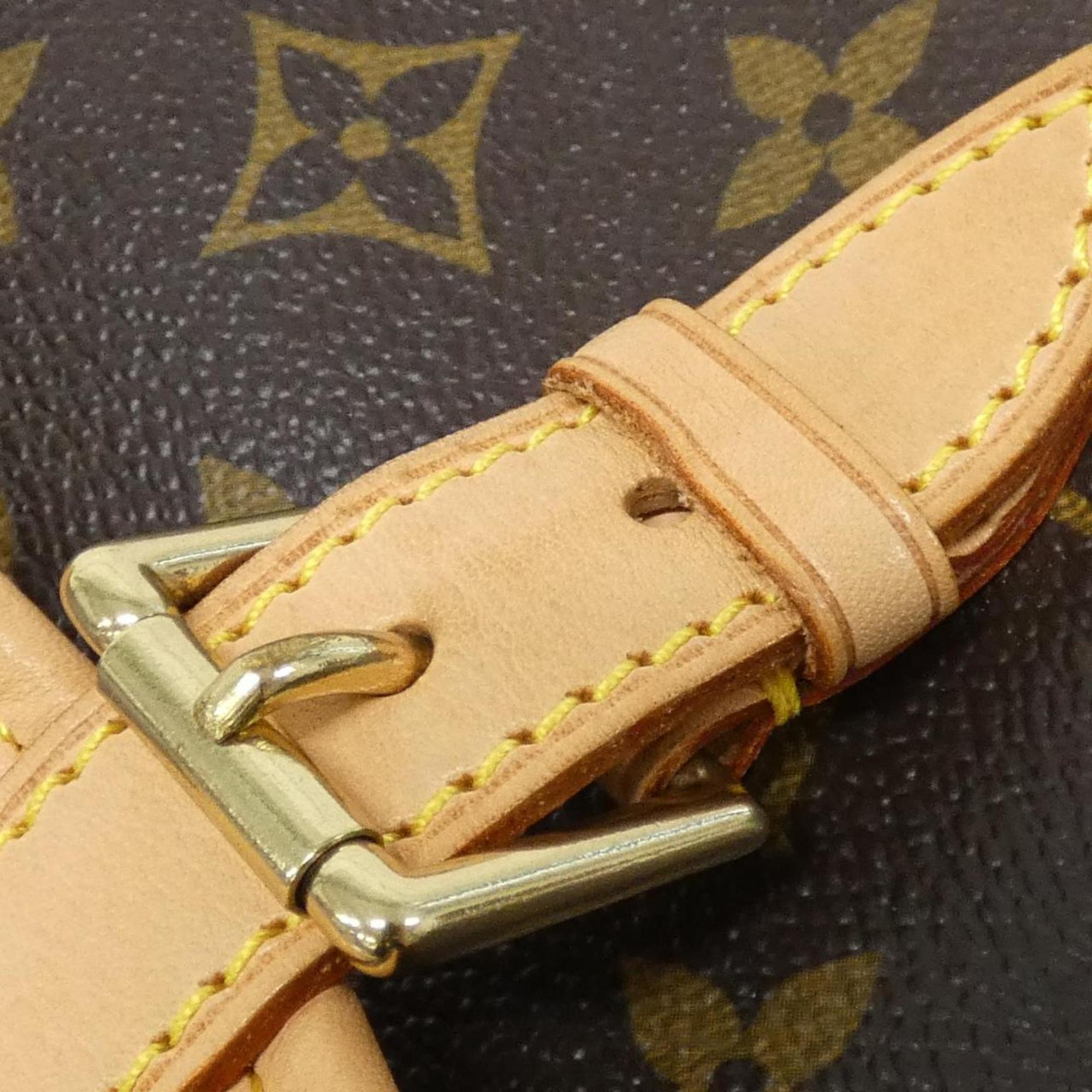 Louis Vuitton Marron Coated Canvas Shoulder Bag