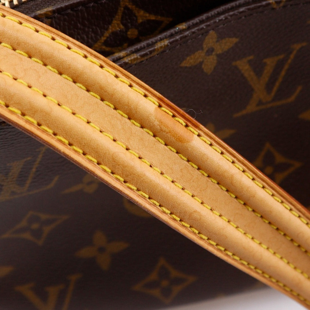 Louis Vuitton Brown Monogram Canvas Shoulder Bag