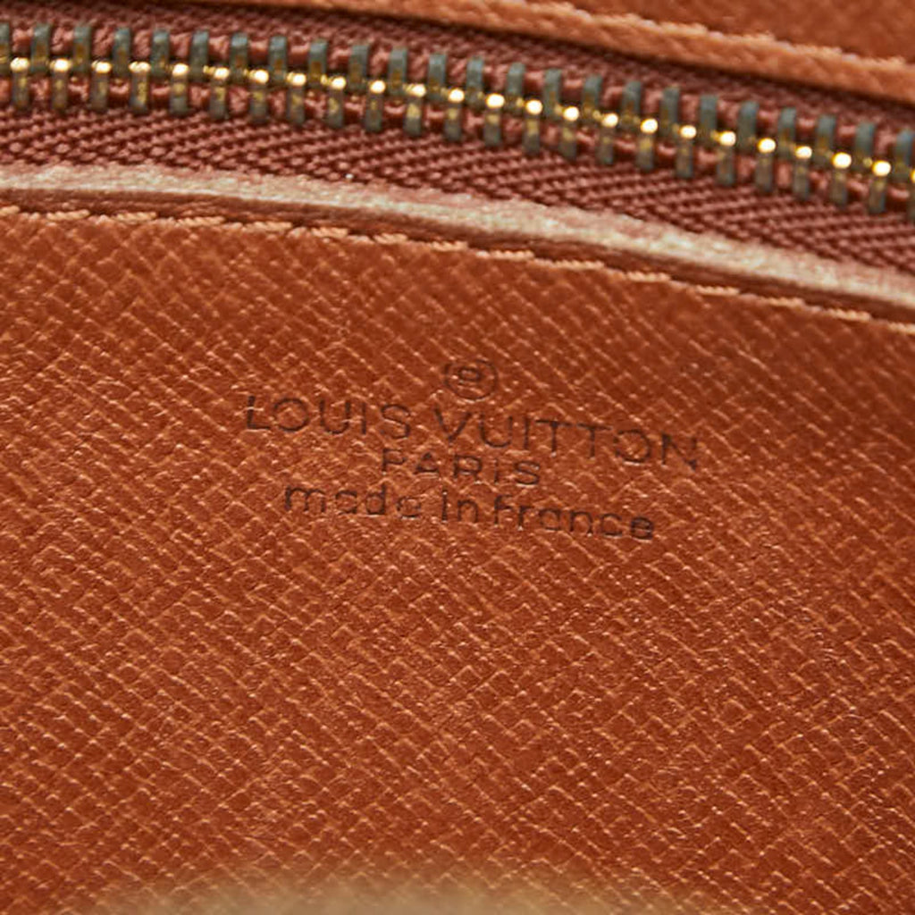 Louis Vuitton Brown Pvc Leather Shoulder Bag