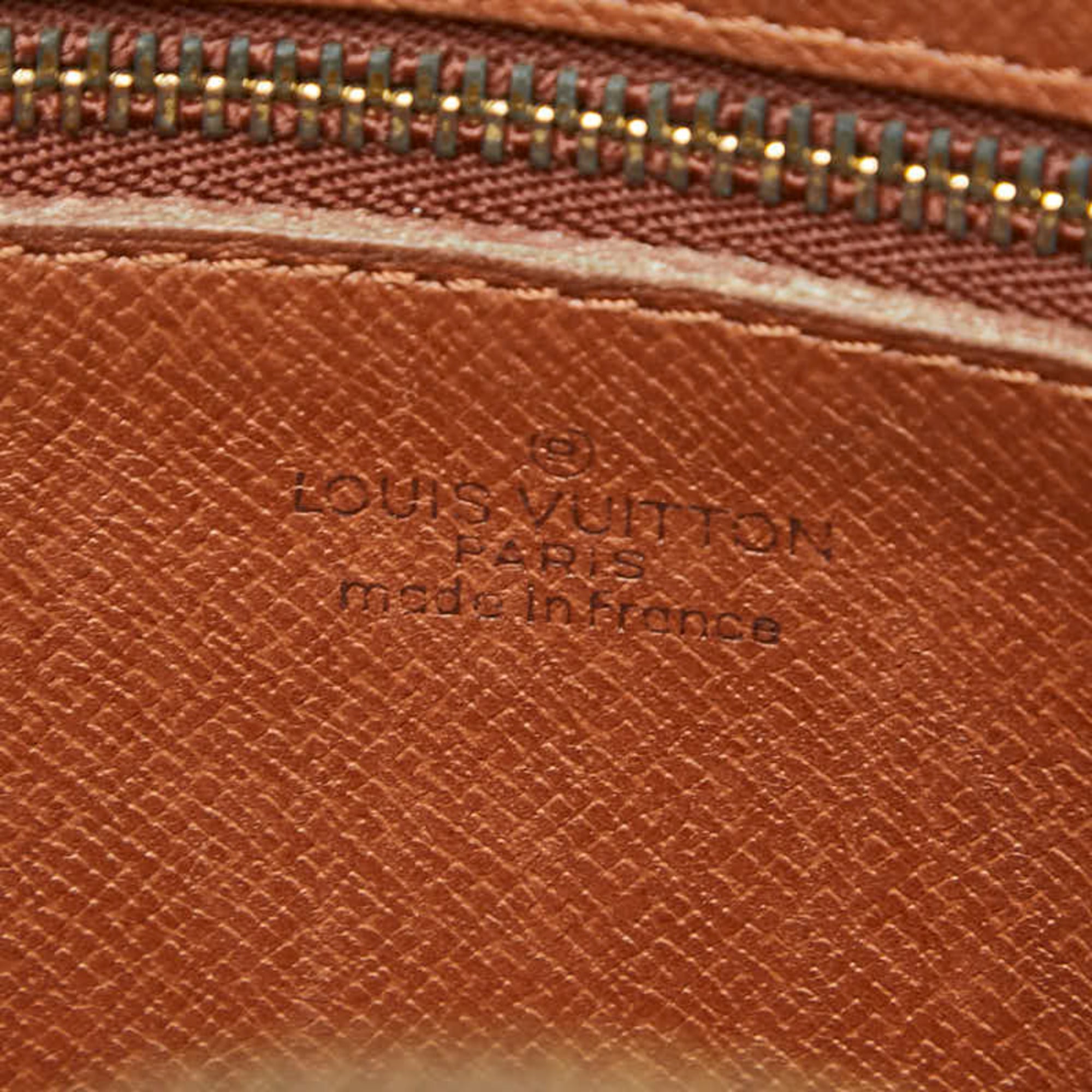 Louis Vuitton Brown Pvc Leather Shoulder Bag