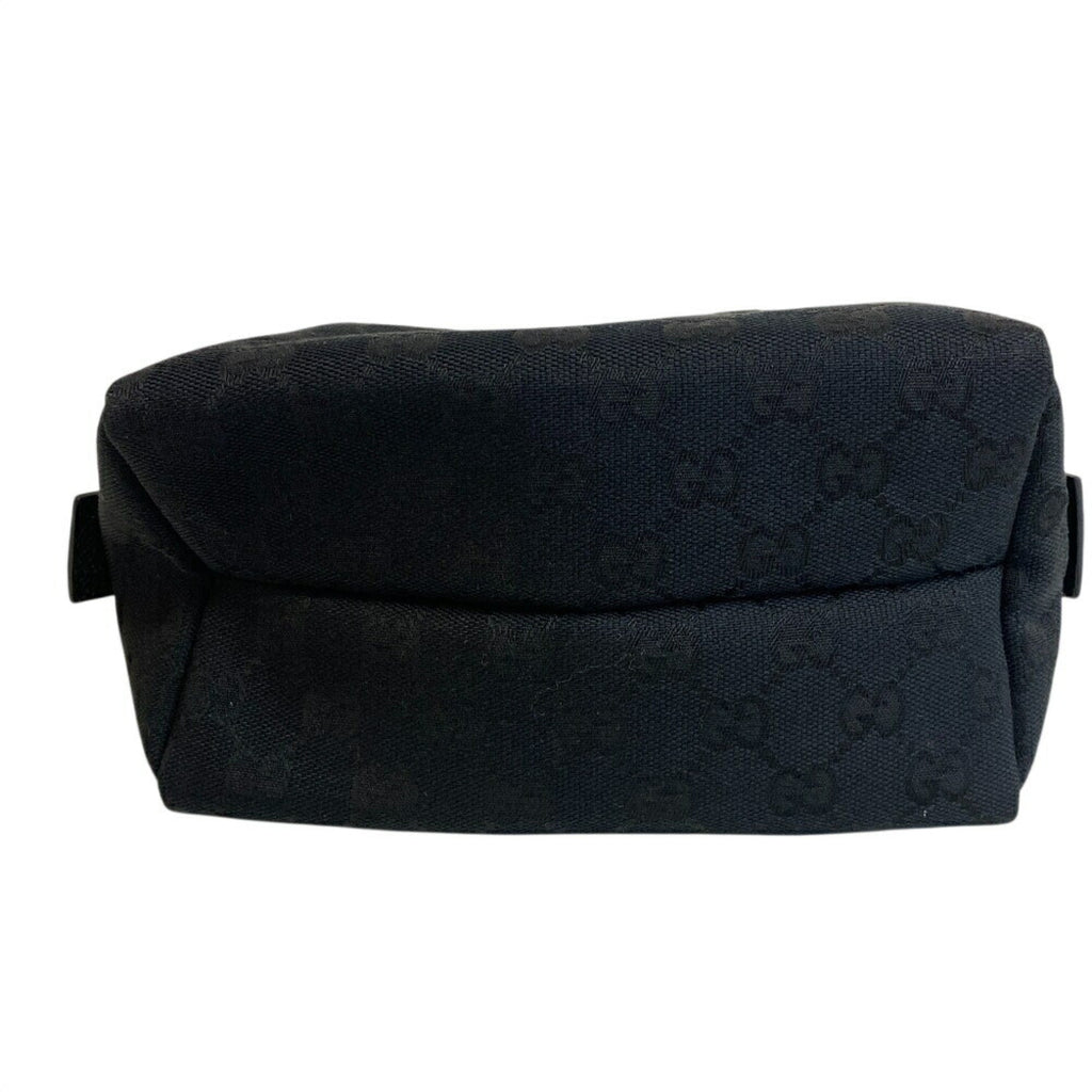 Gucci Black Gg Canvas Handbag (Pre-Owned)