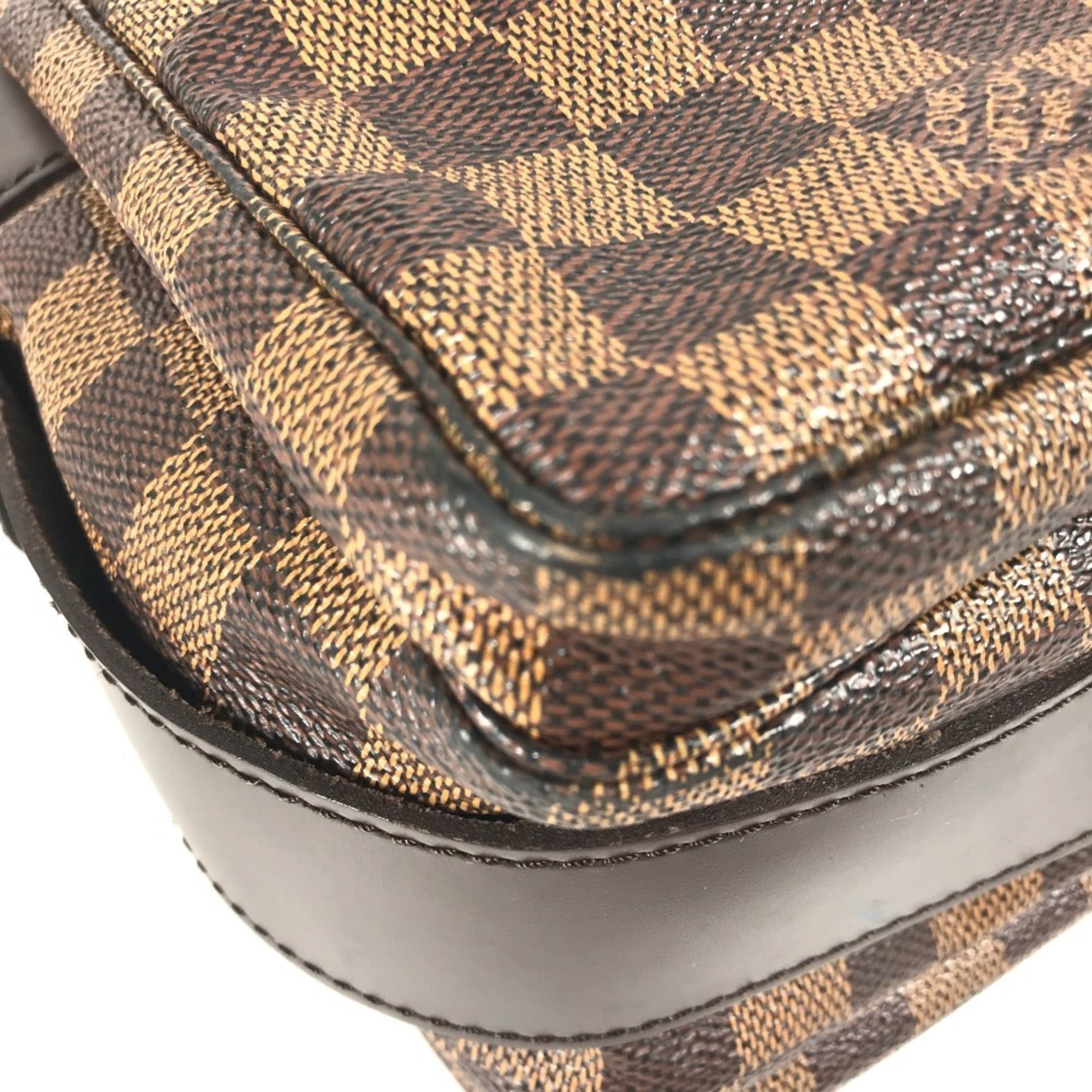Louis Vuitton Damier Brown Ebene Damier Canvas Shoulder Bag