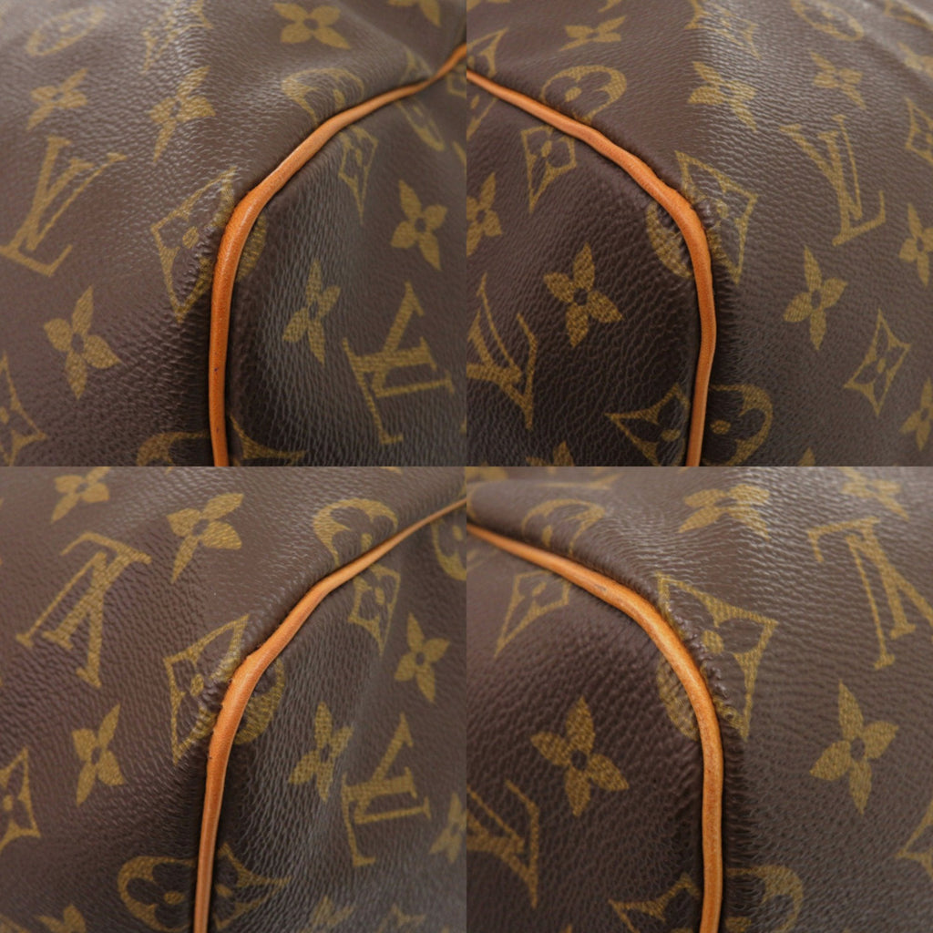 Louis Vuitton Brown Monogram Canvas Boston Bag