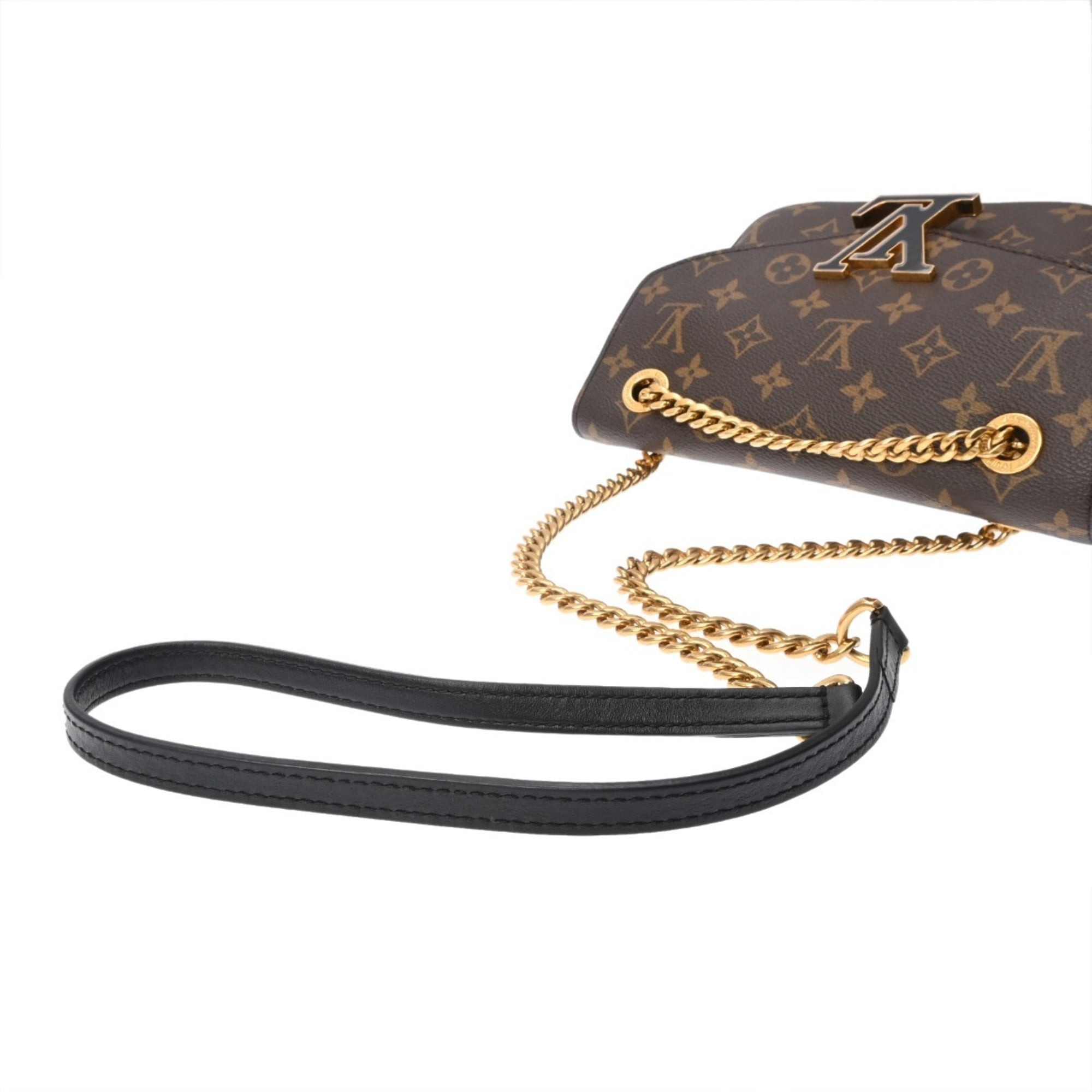Louis Vuitton Brown Monogram Canvas Shoulder Bag