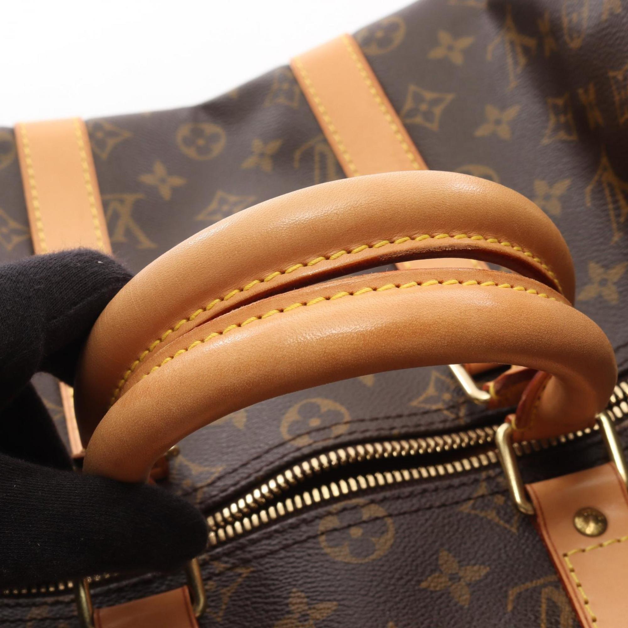 Louis Vuitton Brown Monogram Pvc Leather Boston Bag