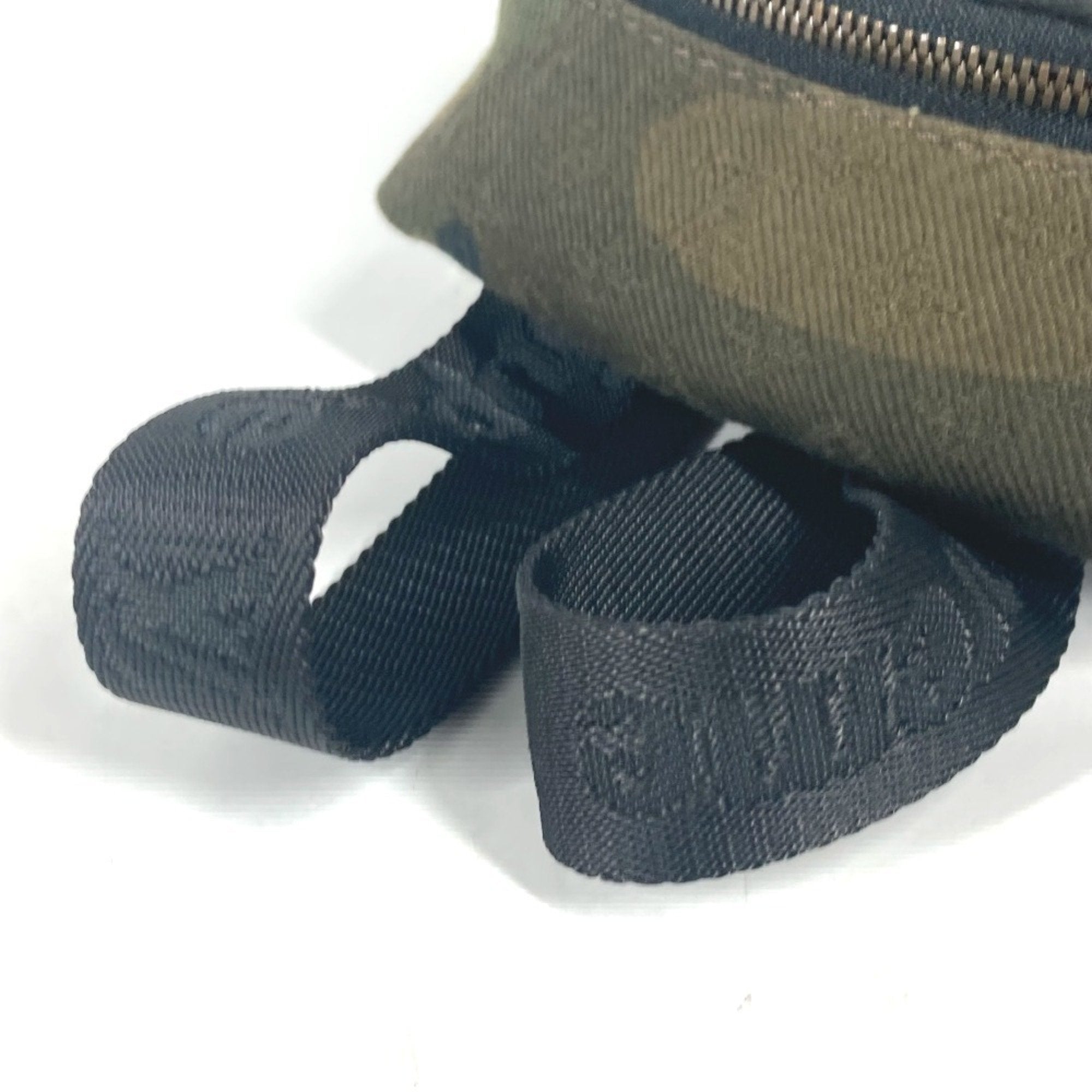 Louis Vuitton Camouflage Green Canvas Backpack