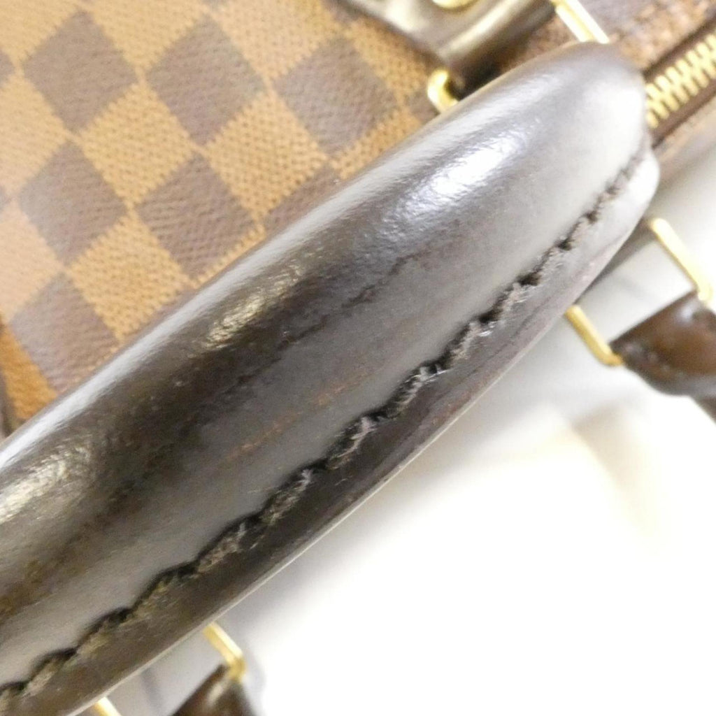 Louis Vuitton Ebene Coated Canvas Boston Bag