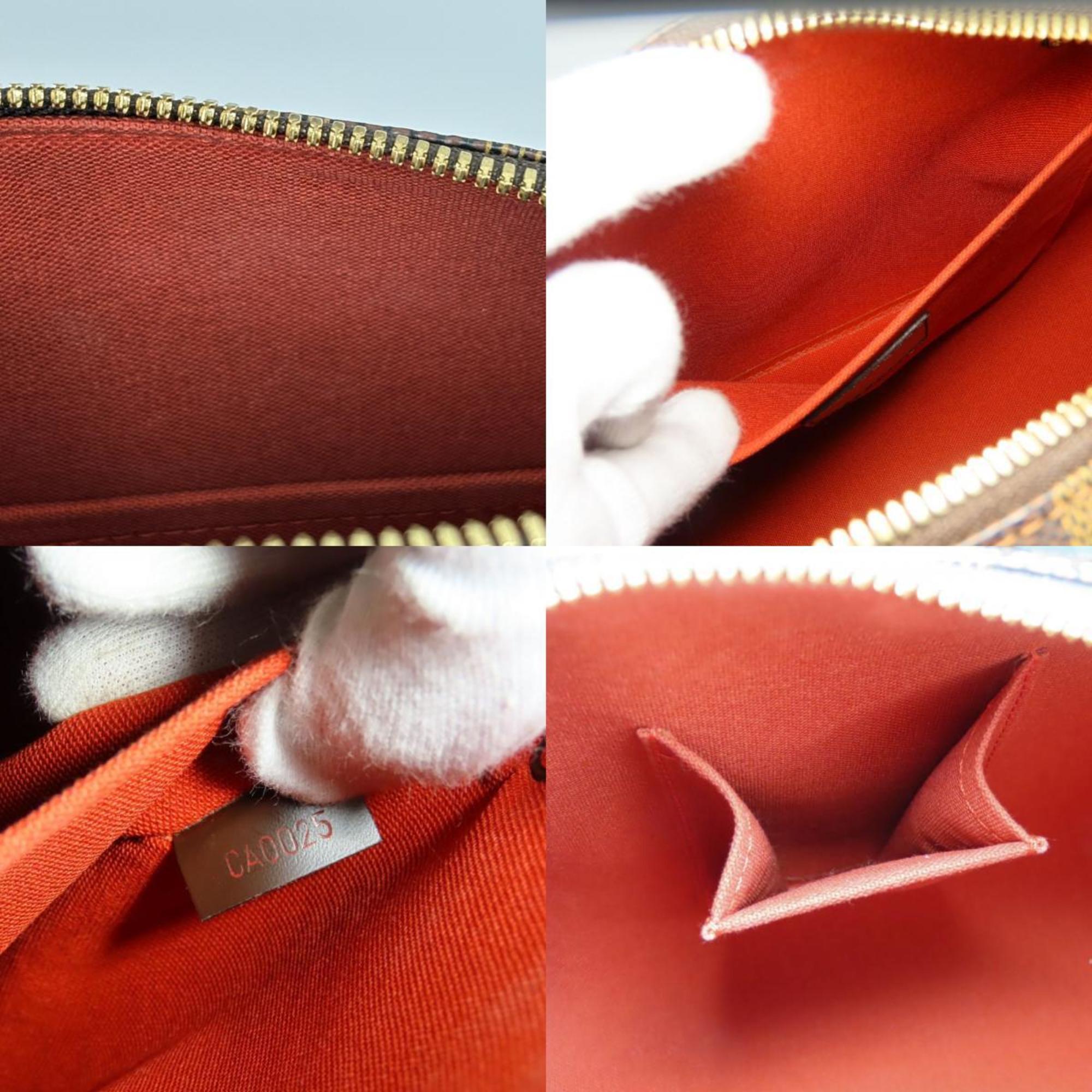Louis Vuitton Brown Ebene Damier Canvas Handbag