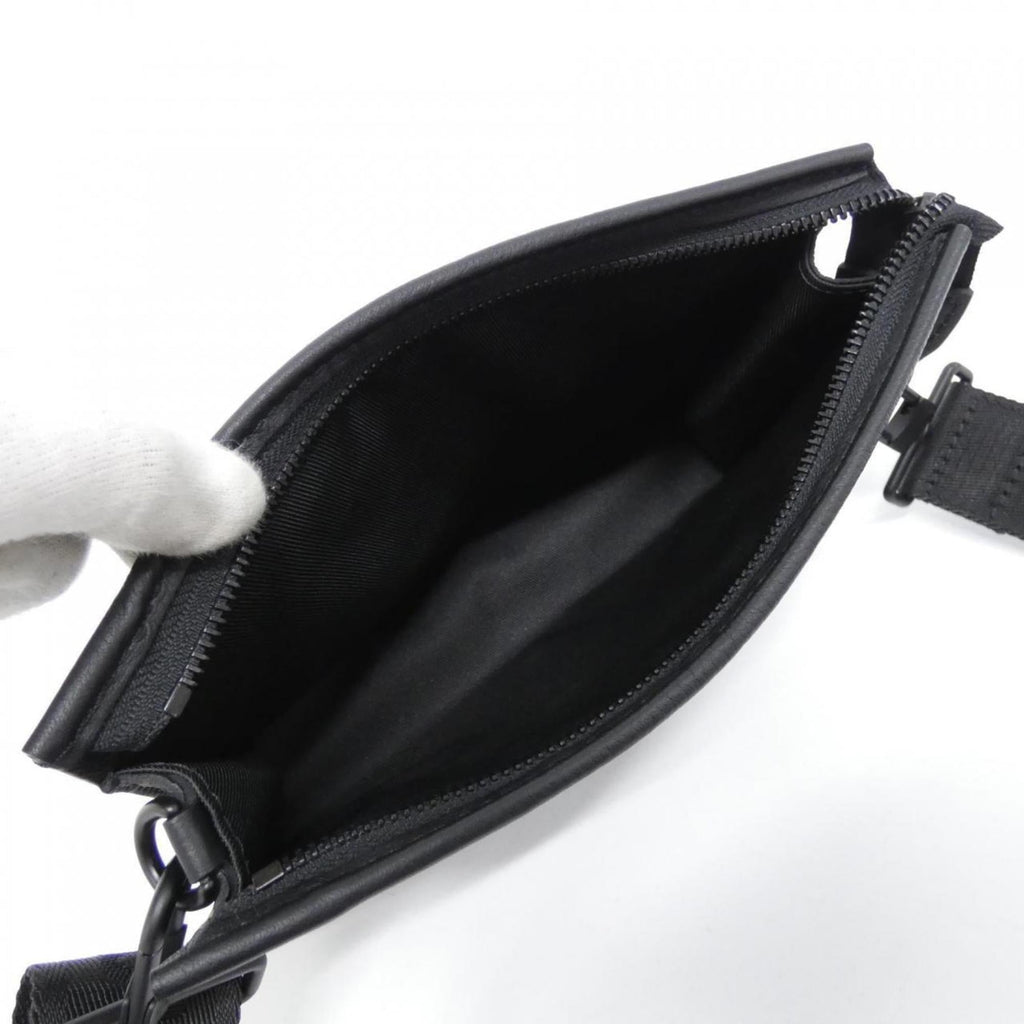 Louis Vuitton Black Leather Pouch Shoulder Bag