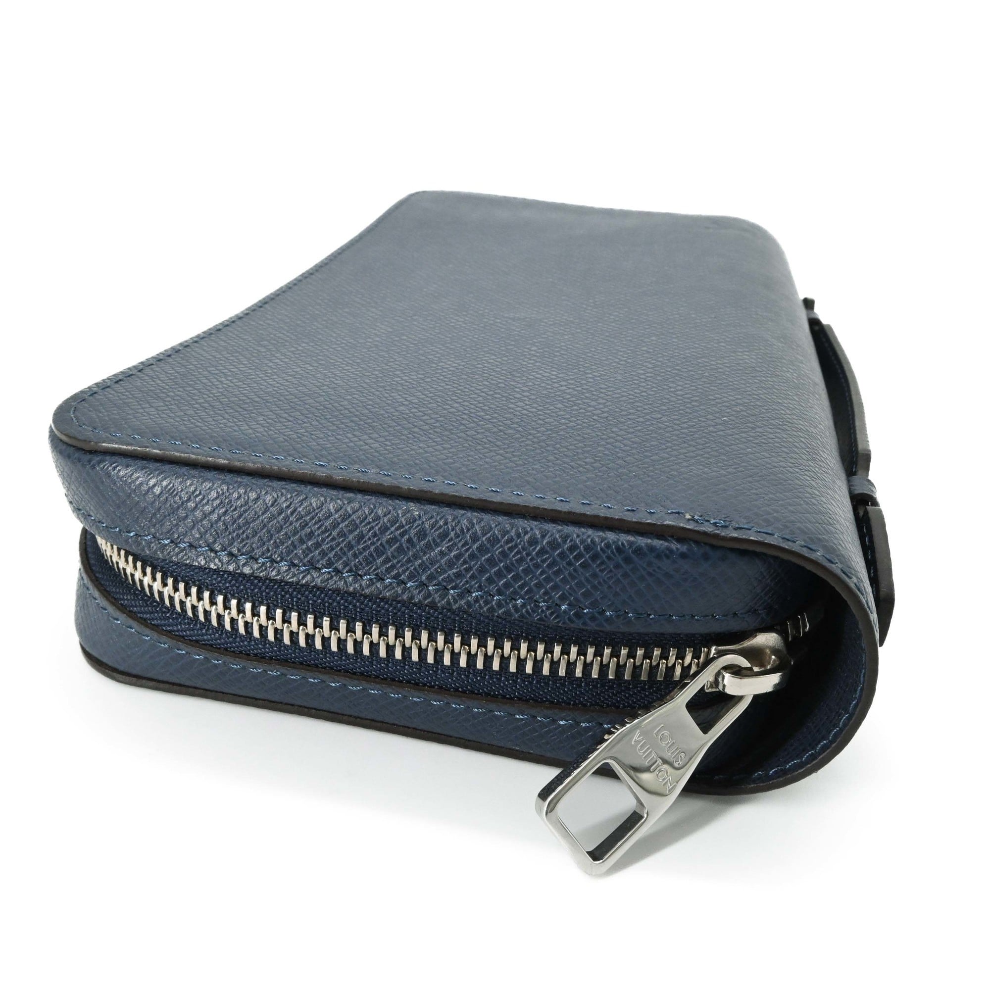 Louis Vuitton Taiga Navy Blue Taiga Leather Long Wallet