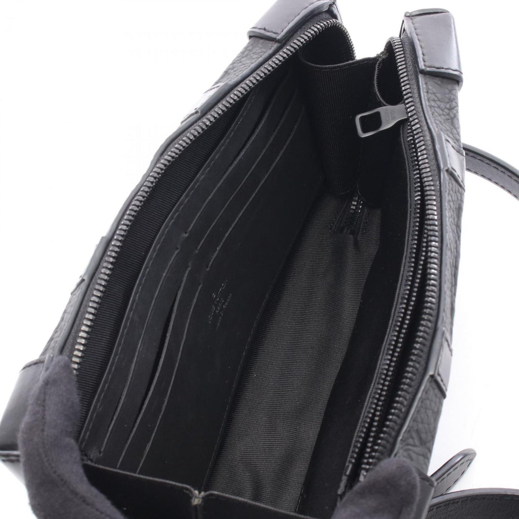 Louis Vuitton Taurillon Black Monogram Noir Leather Shoulder Bag