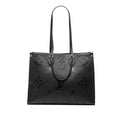 Louis Vuitton Monogram Empreinte Noir Leather Shoulder Bag Tote Bag