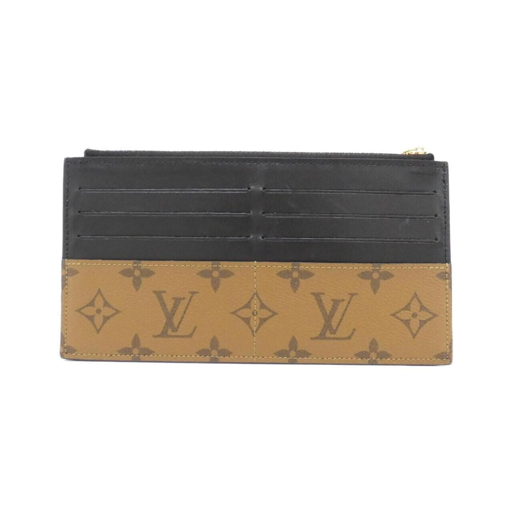 Louis Vuitton Marron Coated Canvas Long Wallet