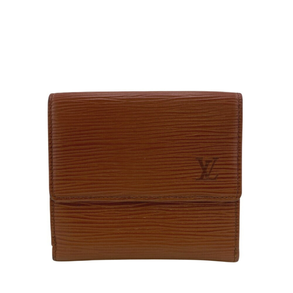 Louis Vuitton Brown Kenyan Brown Leather Wallet (Tri-Fold)