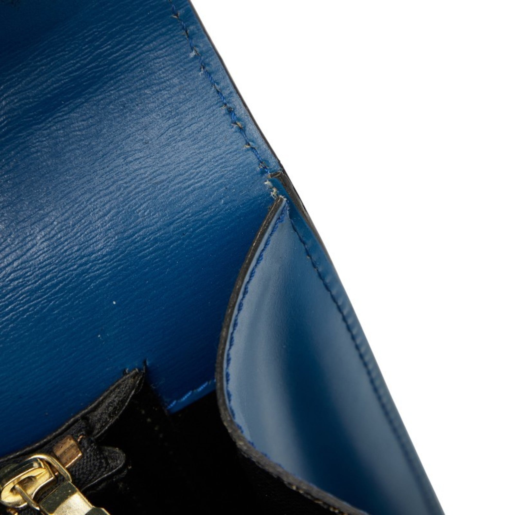 Louis Vuitton Epi Toledo Blue Leather Handbag