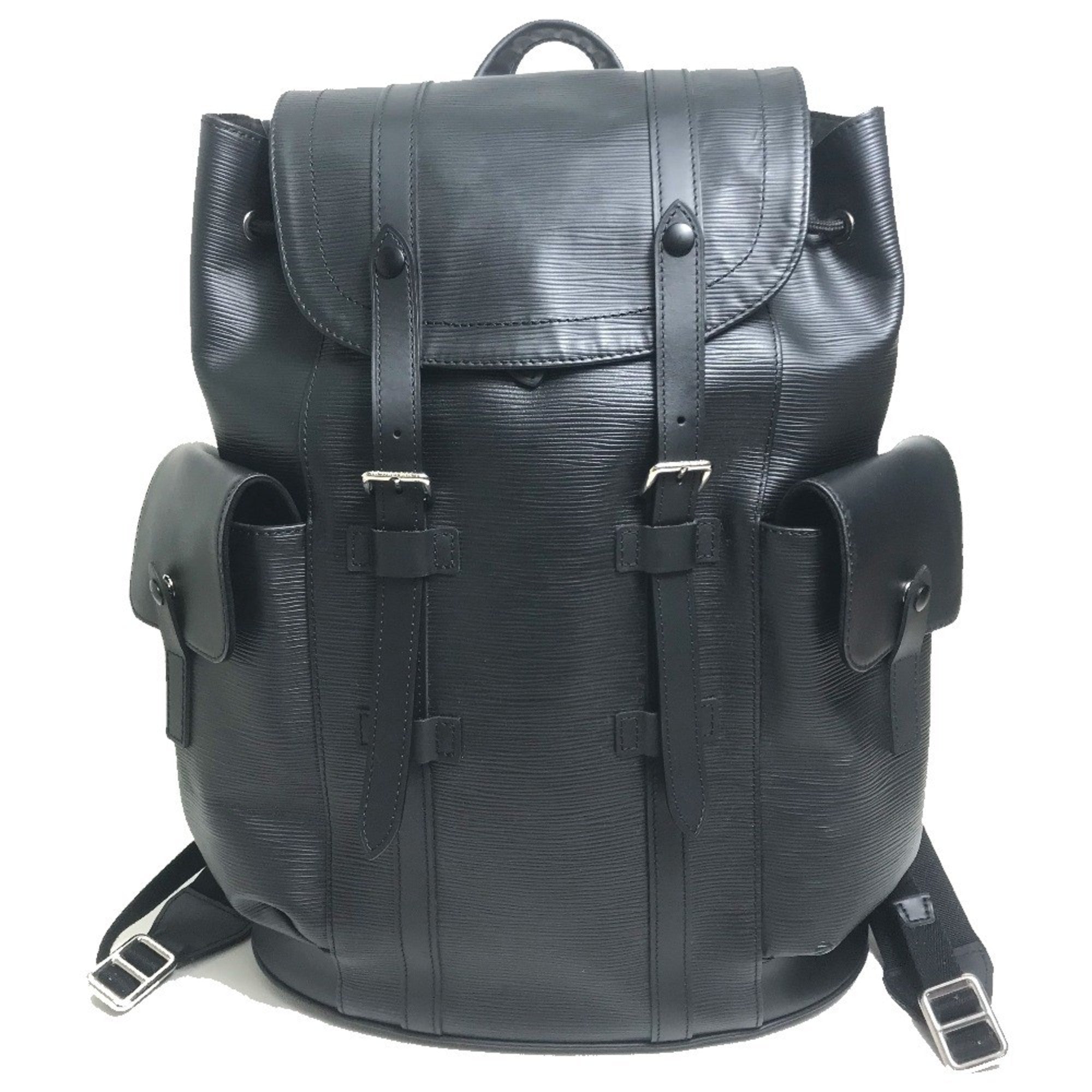 Louis Vuitton Black Epi Leather Backpack