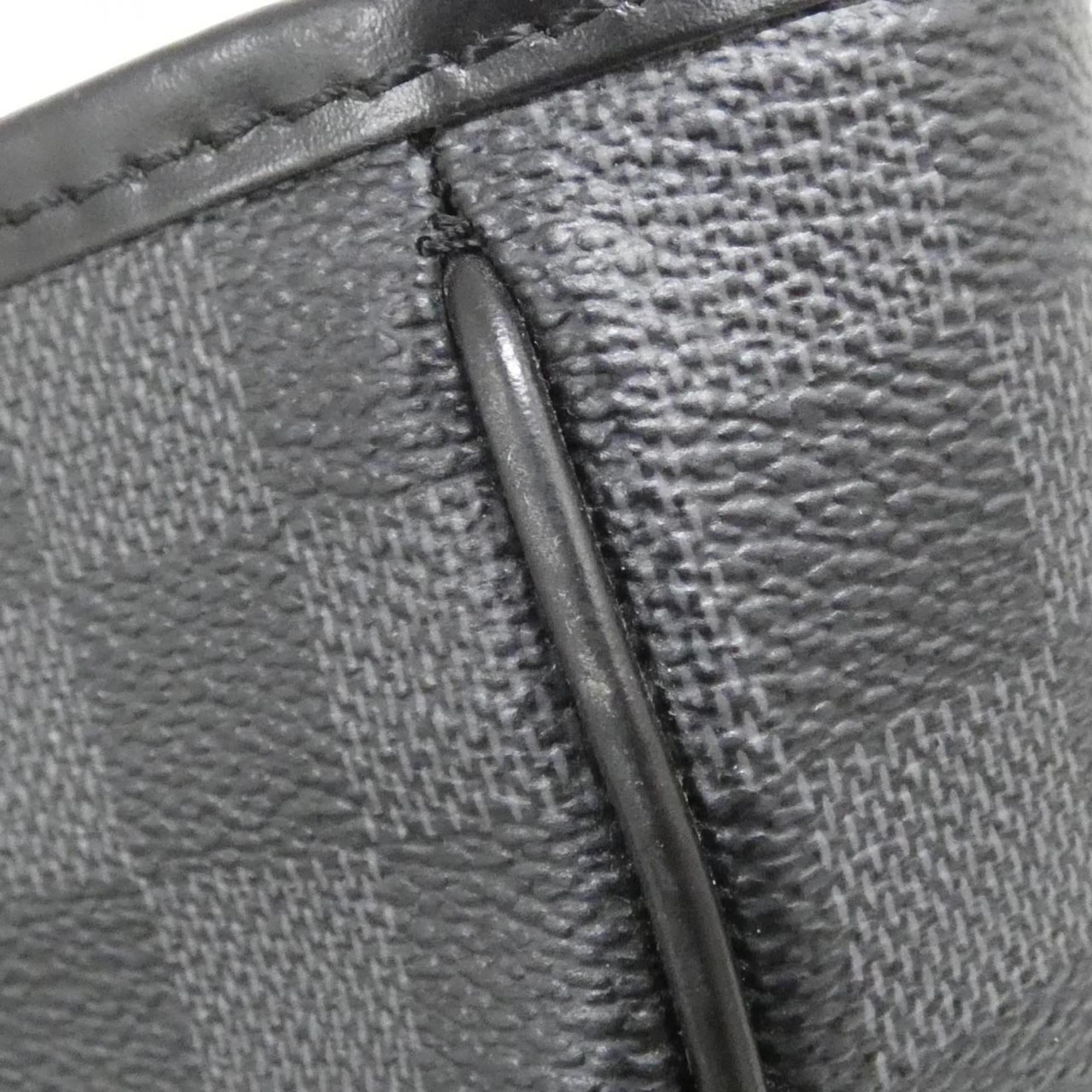 Louis Vuitton Graphite Coated Canvas Handbag