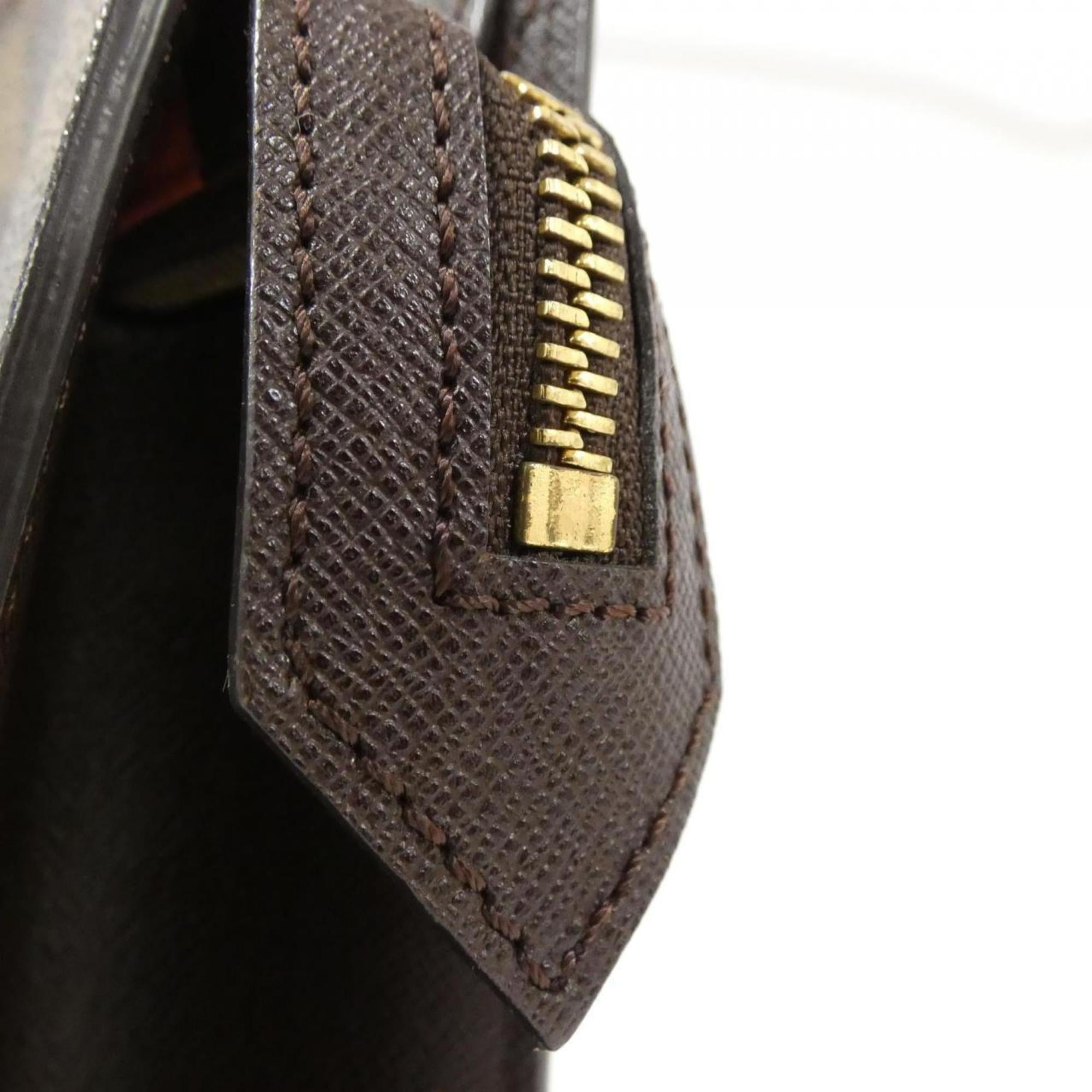 Louis Vuitton Damier Ebene Coated Canvas Handbag