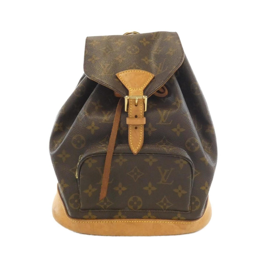 Louis Vuitton Brown Coated Canvas Backpack