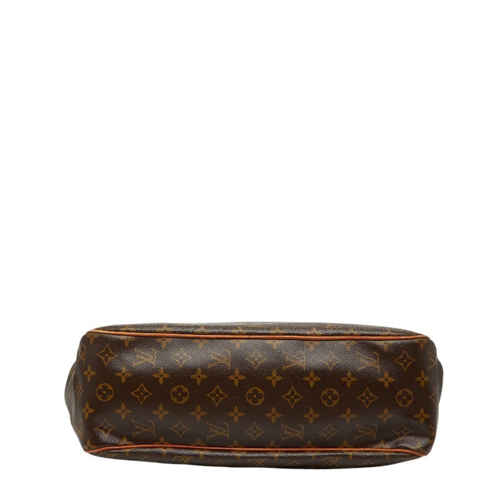 Louis Vuitton Brown Pvc Leather Handbag Shoulder Bag Tote Bag