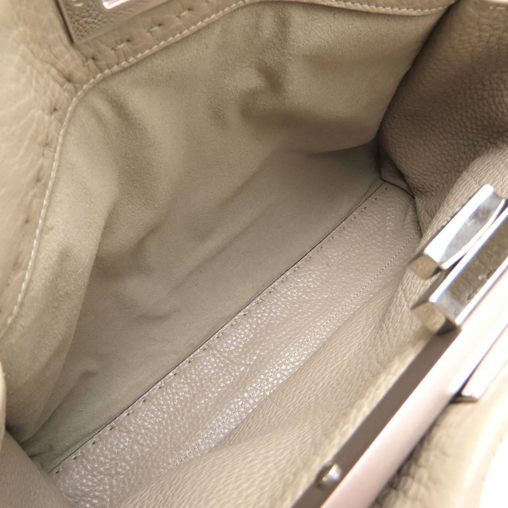 Fendi Grayish Leather Handbag