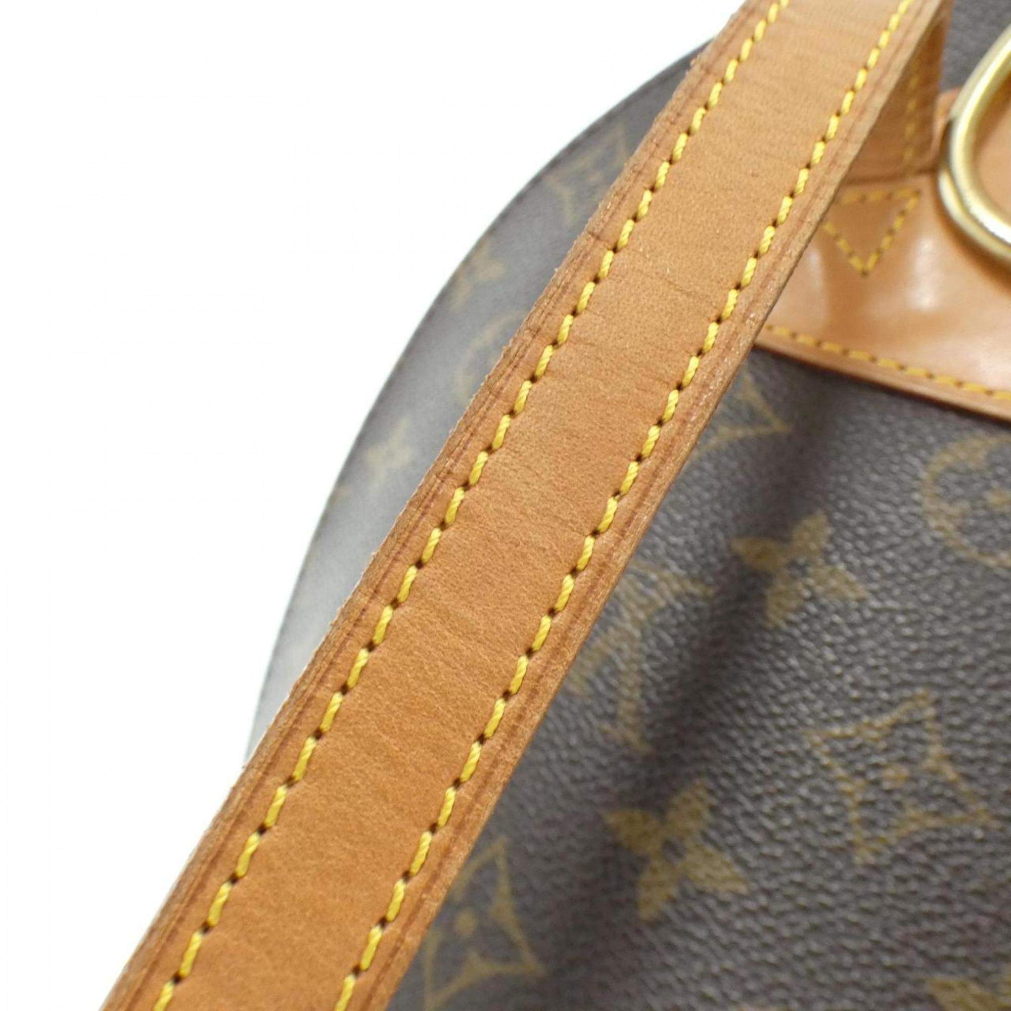 Louis Vuitton Marron Coated Canvas Backpack