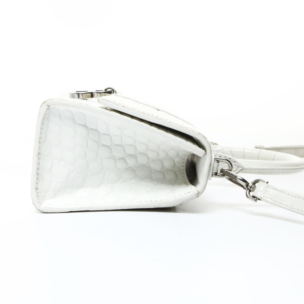 Balenciaga White Leather Shoulder