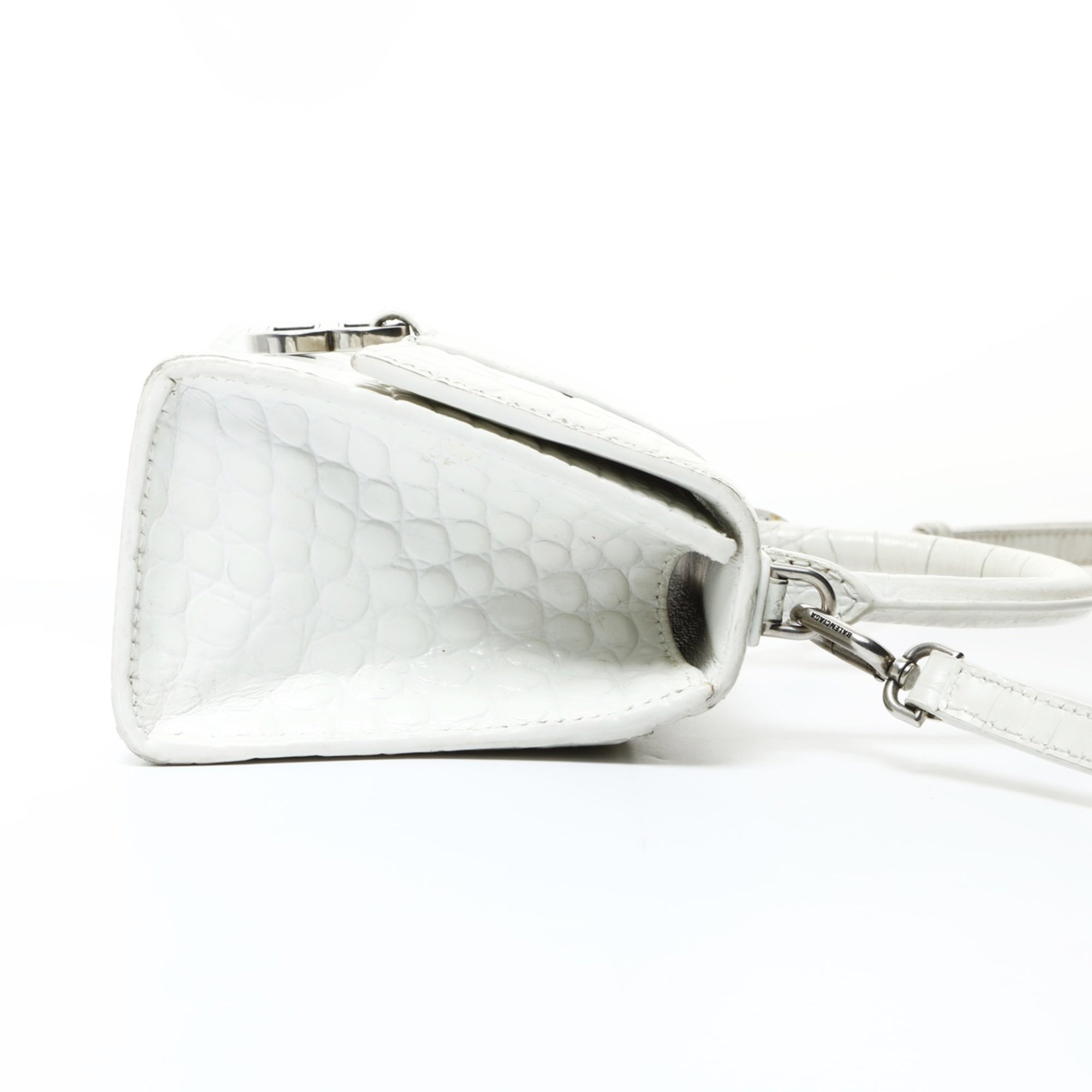 Balenciaga White Leather Shoulder